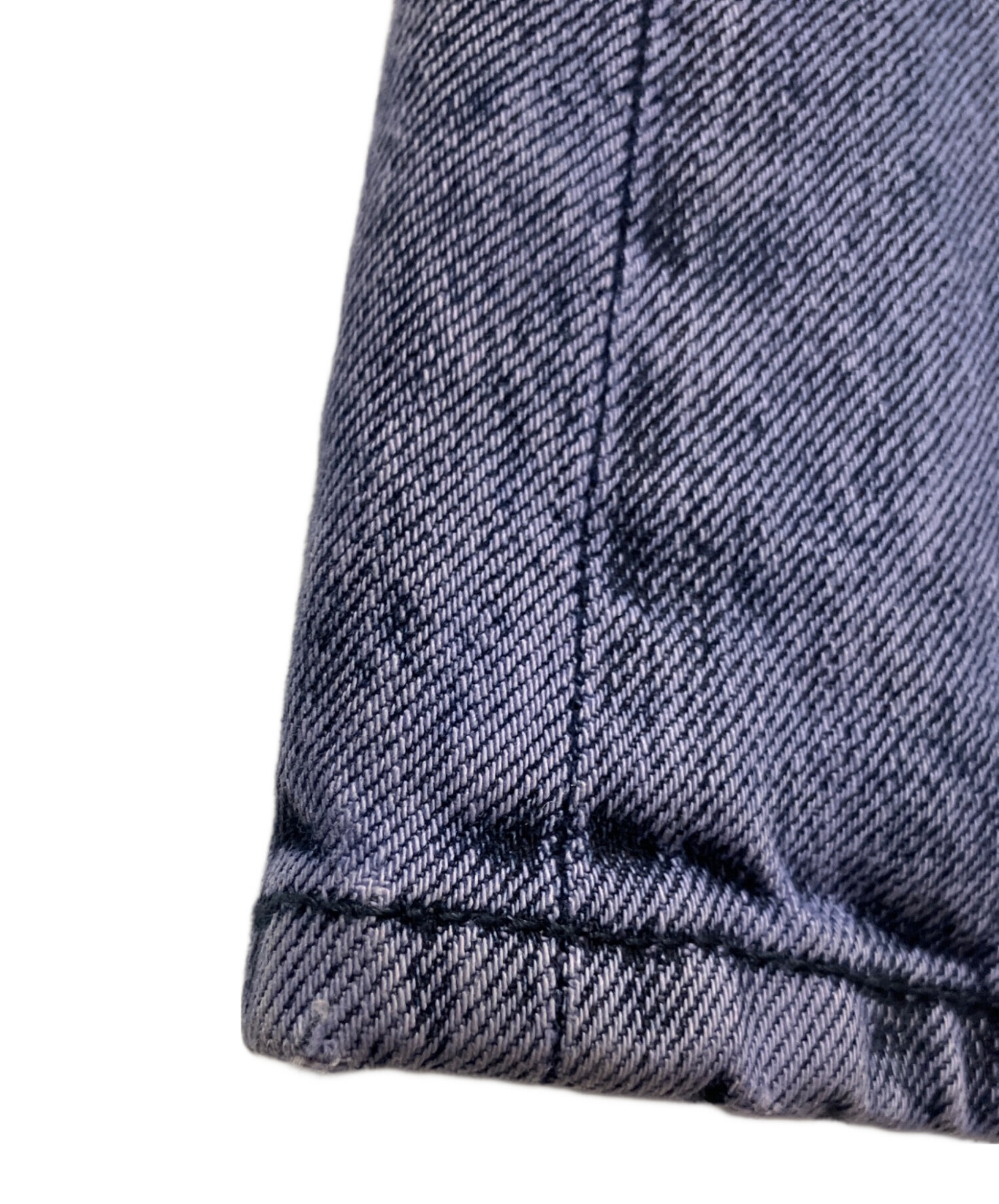 中古・古着通販】CHANEL (シャネル) パールワイドバギーデニムパンツ