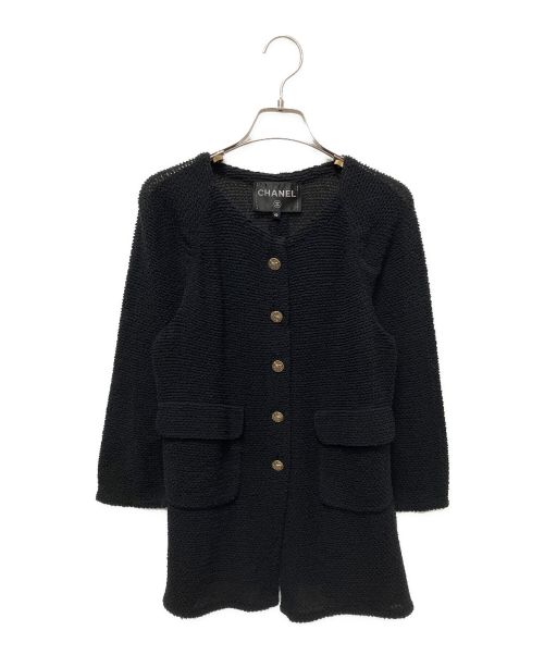 中古・古着通販】CHANEL (シャネル) ホースボタンニットカーディガン