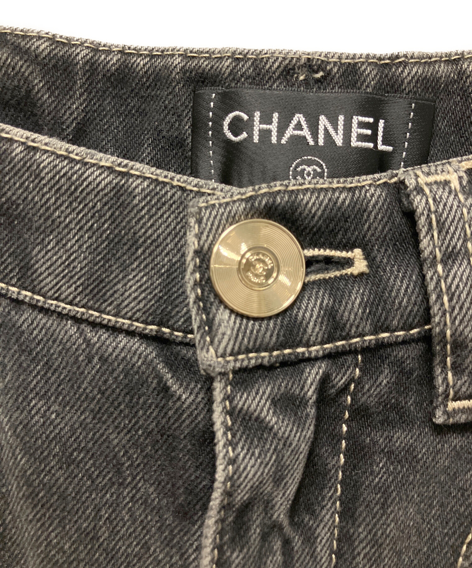 中古・古着通販】CHANEL (シャネル) ポケットココマークテーパード