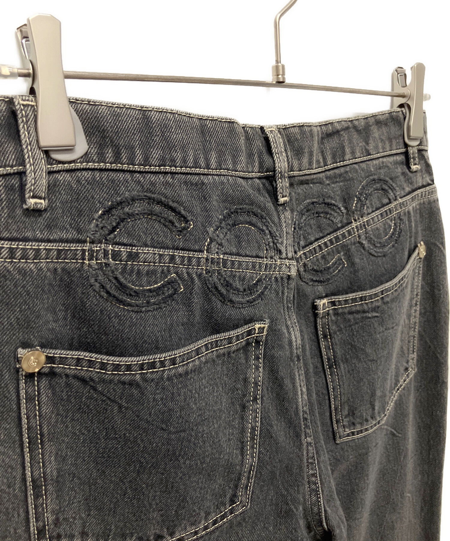 中古・古着通販】CHANEL (シャネル) ポケットココマークテーパード