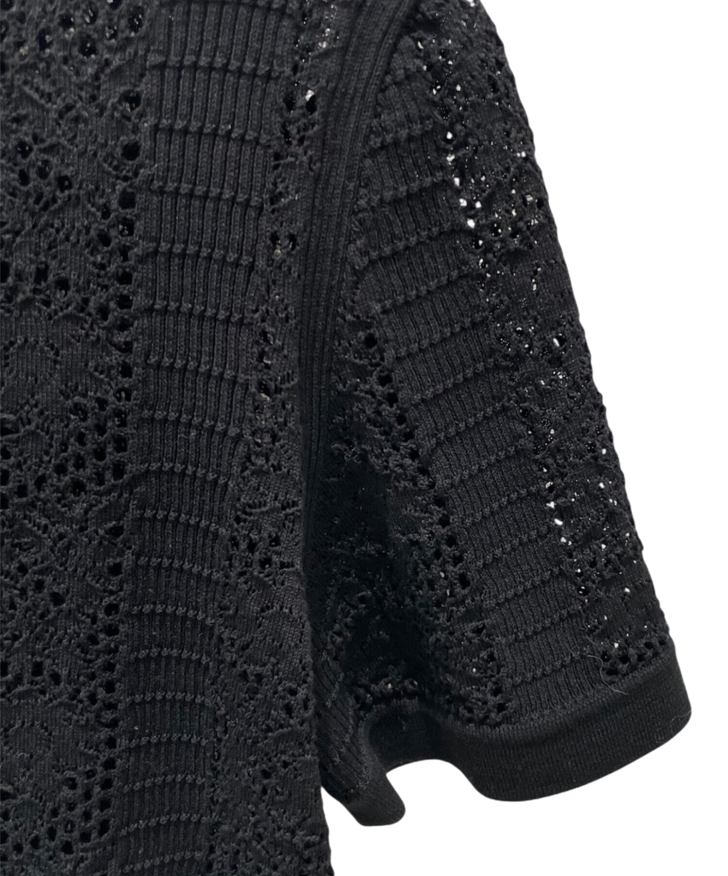 中古・古着通販】CHANEL (シャネル) 20SS ココボタンレースニット
