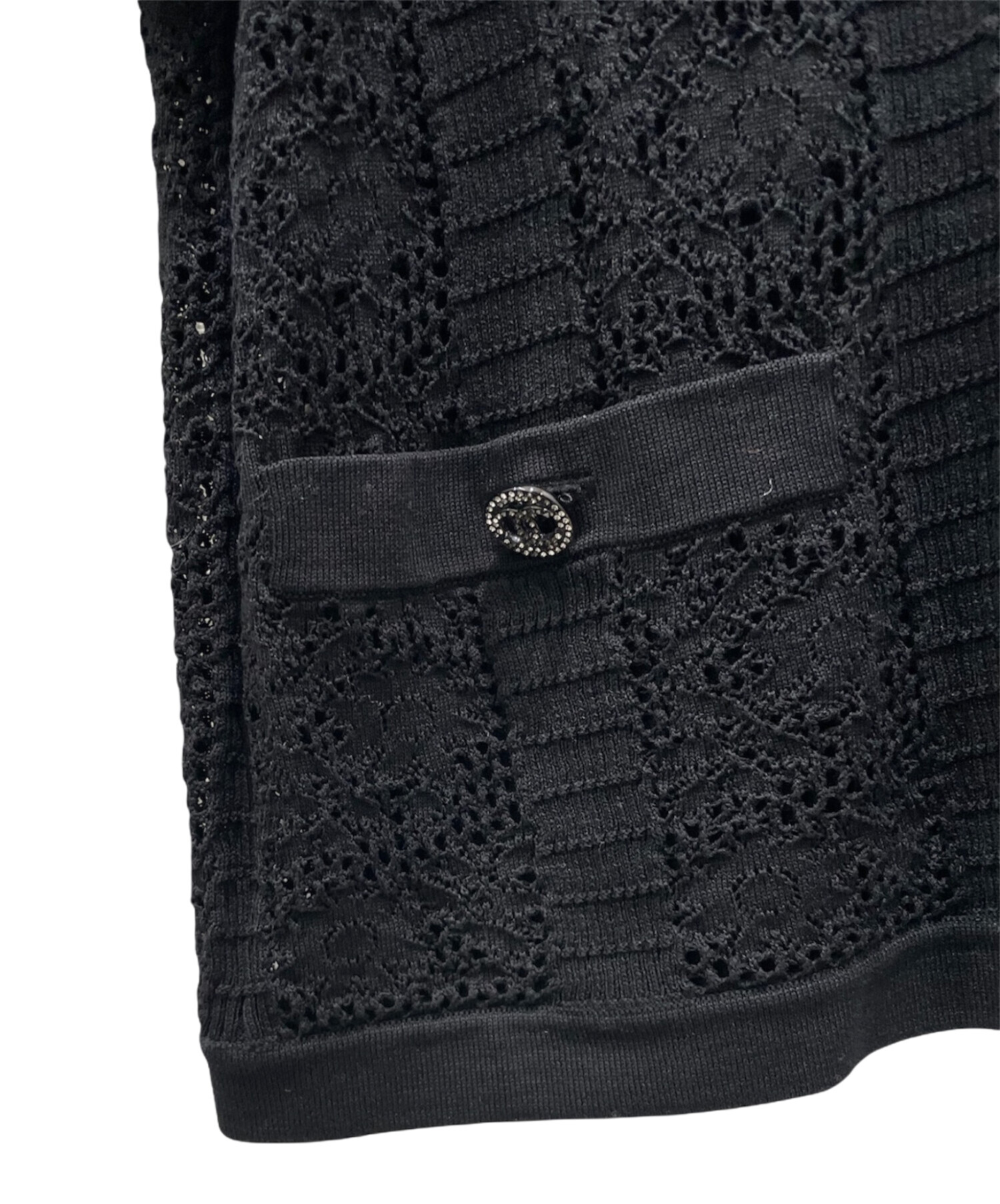 中古・古着通販】CHANEL (シャネル) 20SS ココボタンレースニット