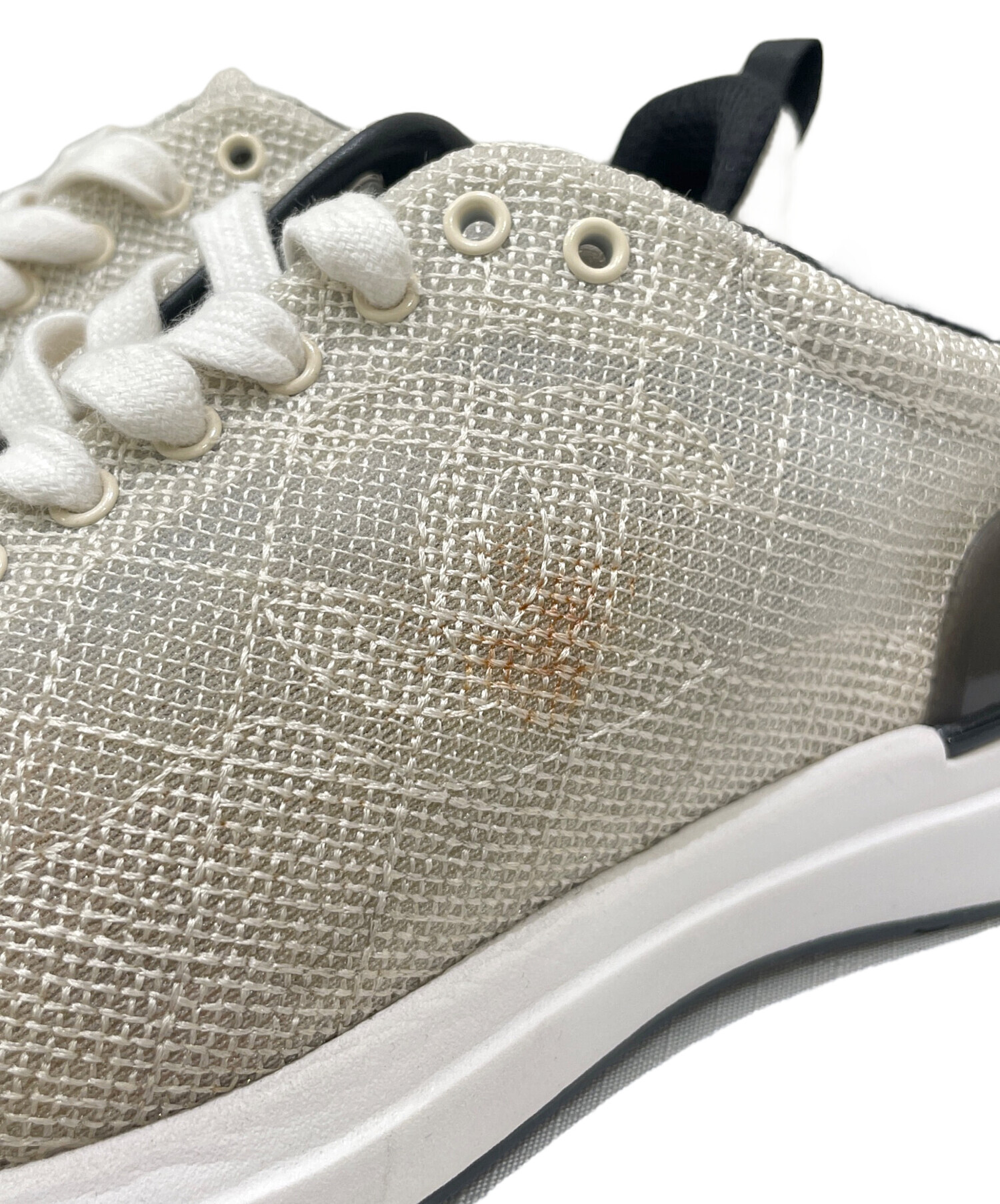 中古・古着通販】CHANEL (シャネル) ココマークスニーカー ベージュ