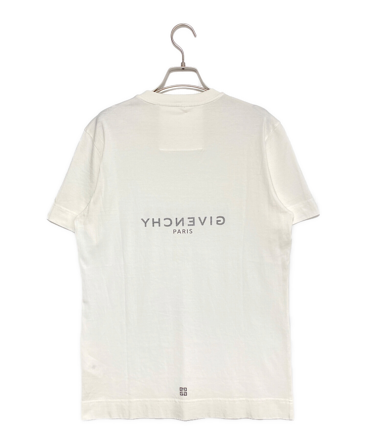 中古・古着通販】GIVENCHY (ジバンシィ) ロゴTシャツ ホワイト サイズ