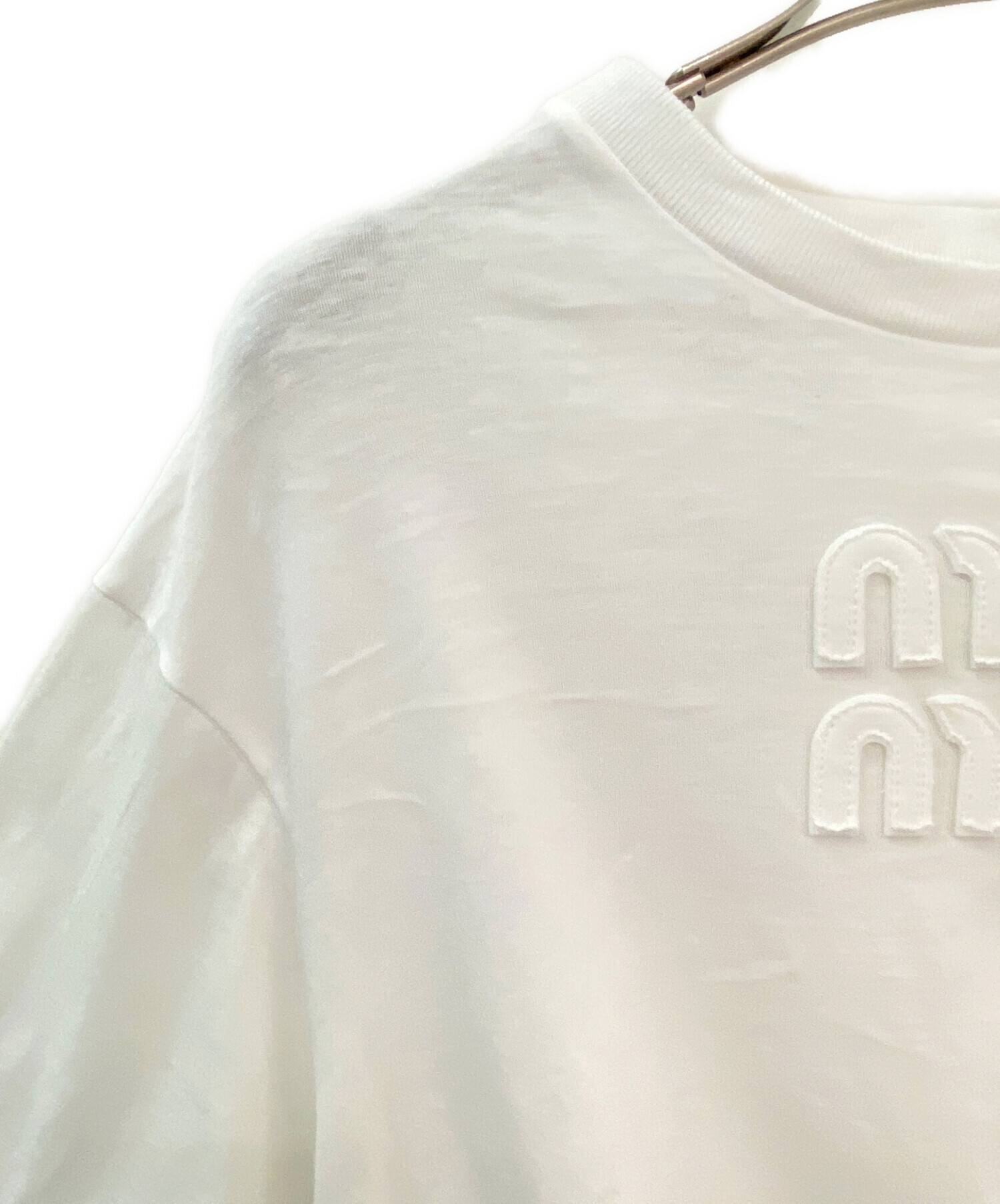 中古・古着通販】MIU MIU (ミュウミュウ) エンブロイダリーコットン
