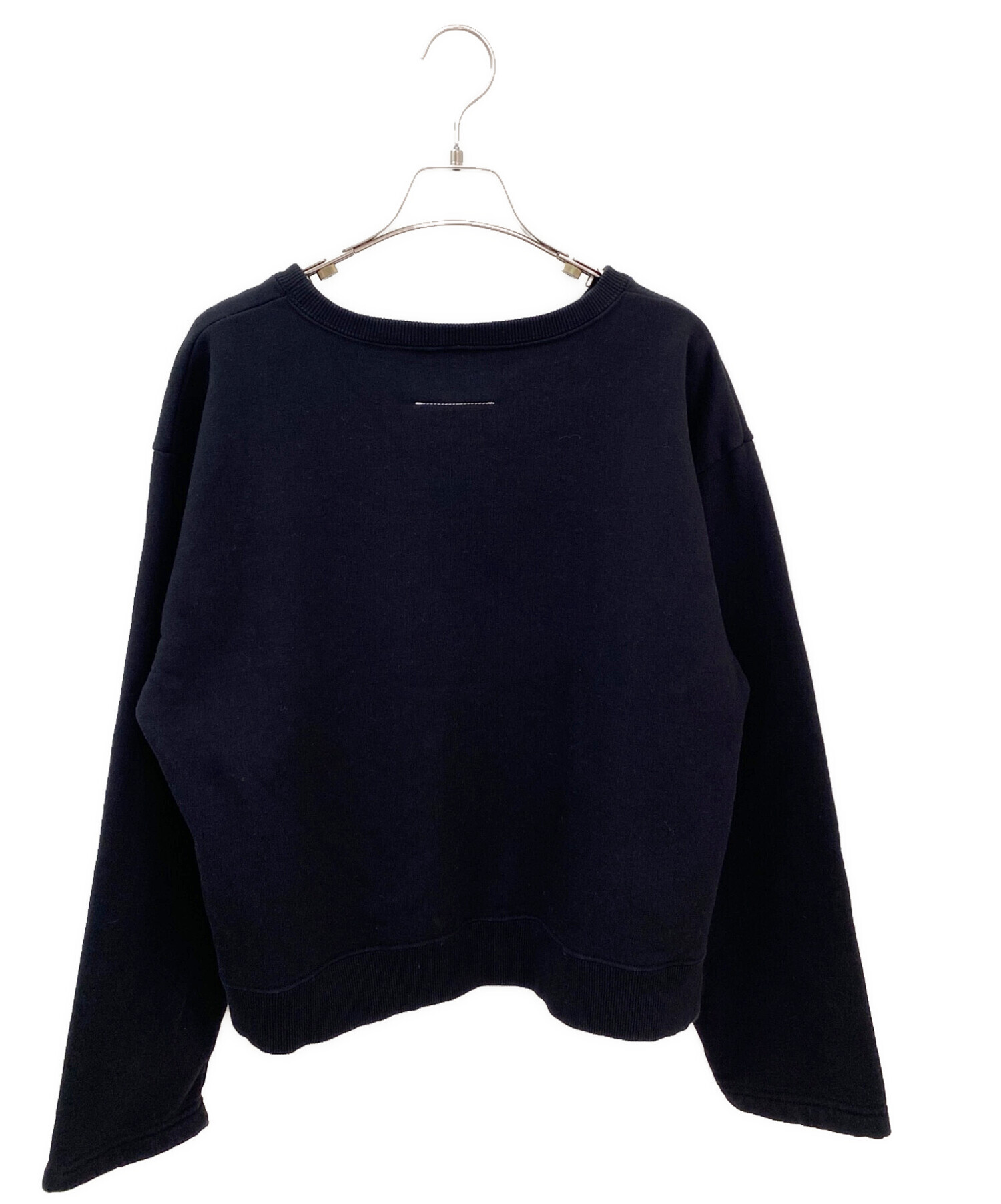 Martin Margiela マルジェラ スウェット エルボーパッチ ブラック 