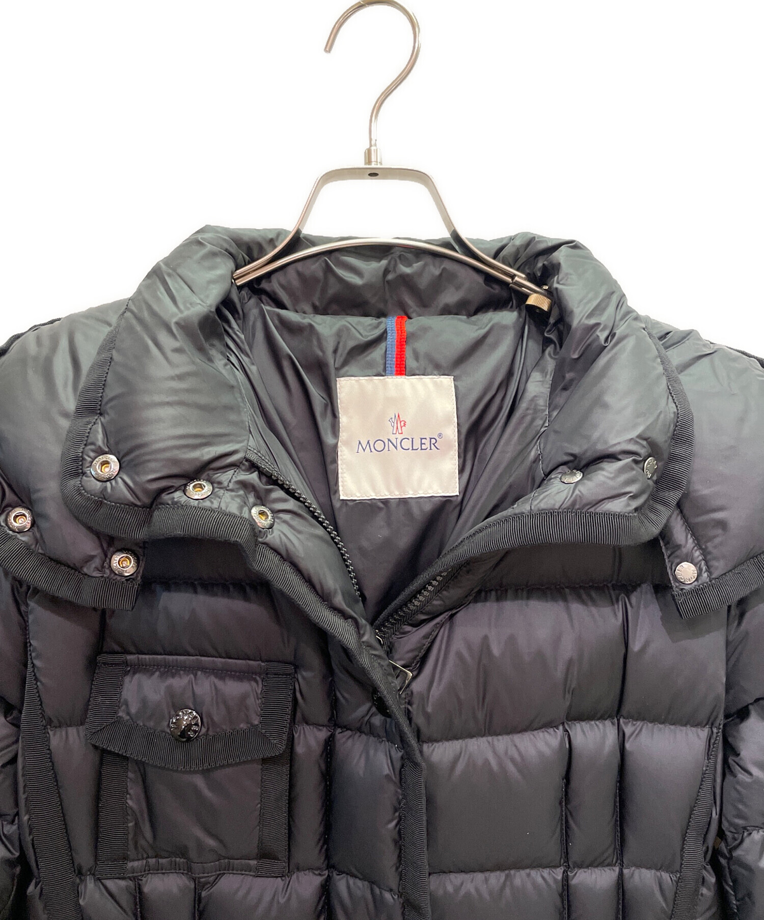 未使用タグ付き☆MONCLER HERMINE ダウンジャケット TG3 黒色 未使用タグ付き☆MONCLER HERMINE ダウンジャケット TG3 黒色 - メルカリ