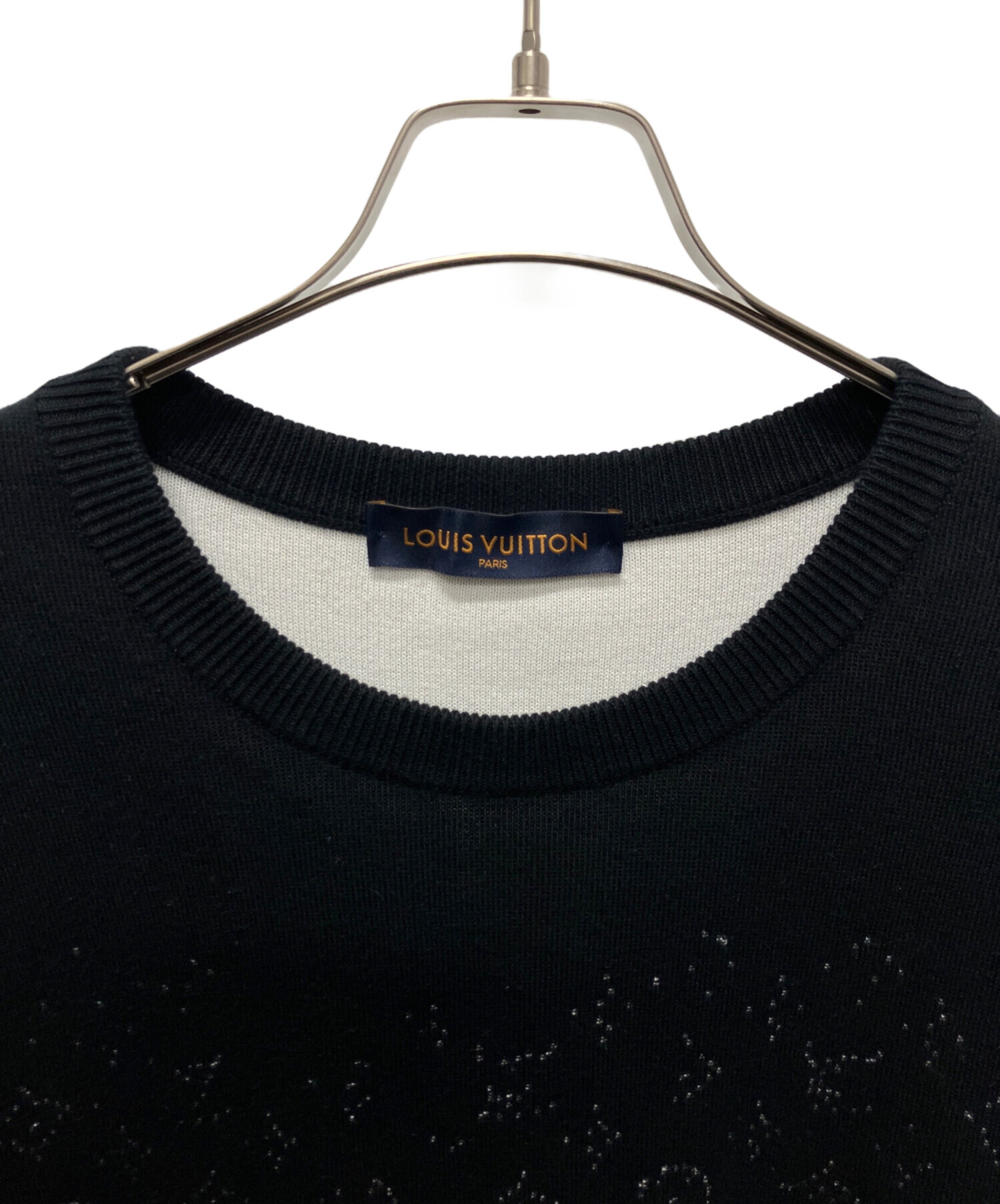 ルイ・ヴィトン ブラック グラデーション ニット ルイ・ヴィトン ブラック グラデーション ニット