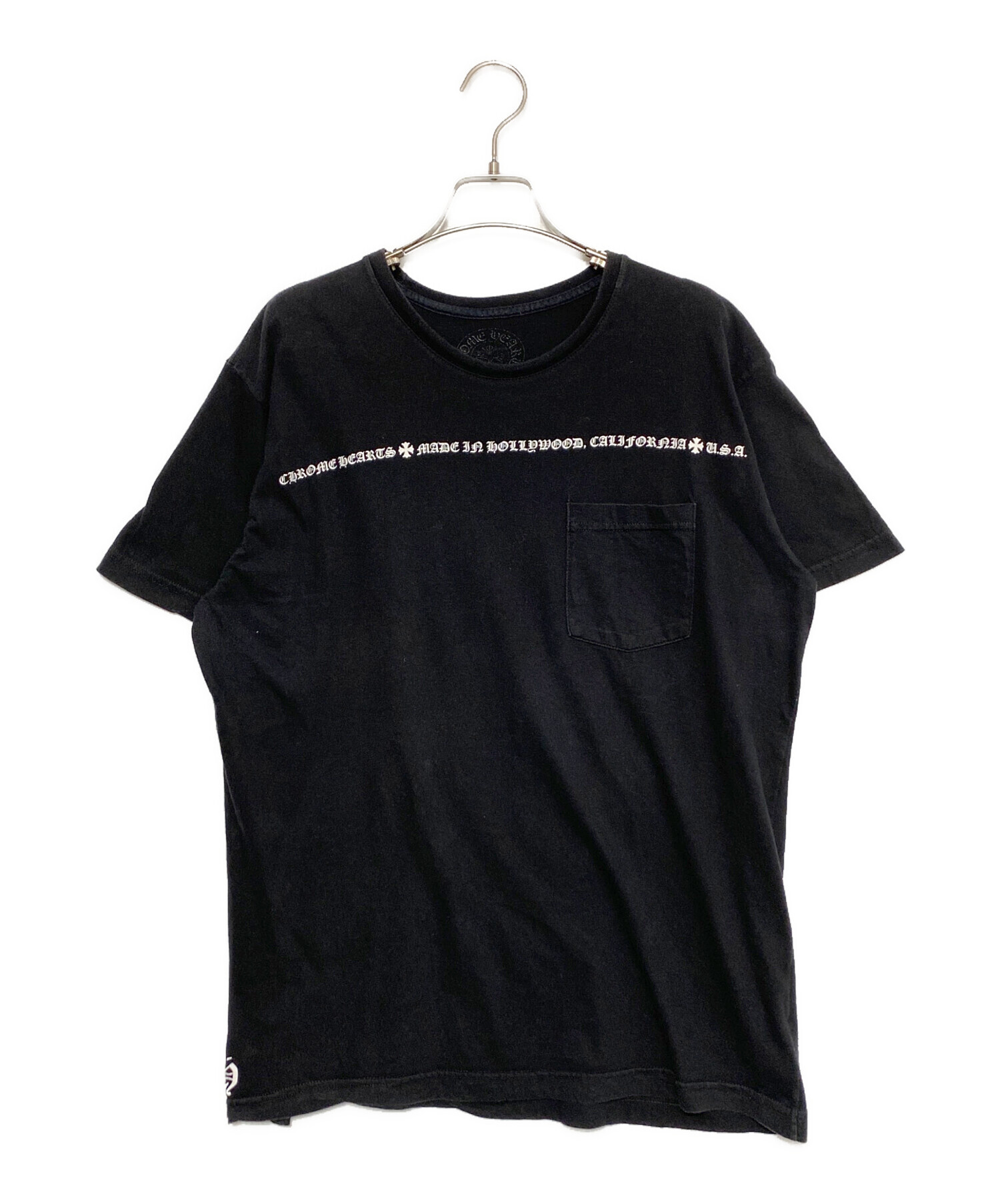 Chrome Hearts クロムハーツ ポケットTシャツ Lラスト1点 中古・古着通販】CHROME HEARTS (クロムハーツ) ポケットTシャツ