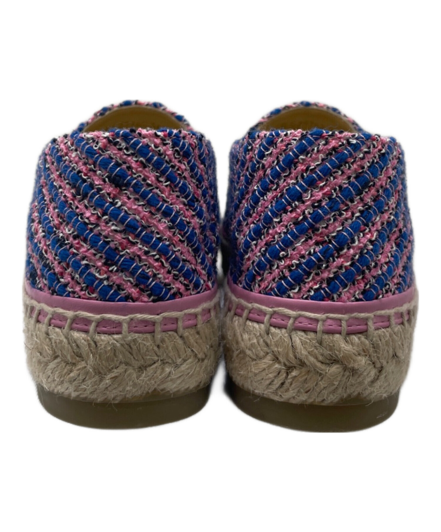 中古・古着通販】CHANEL (シャネル) ココマークエスパドリーユ ピンク