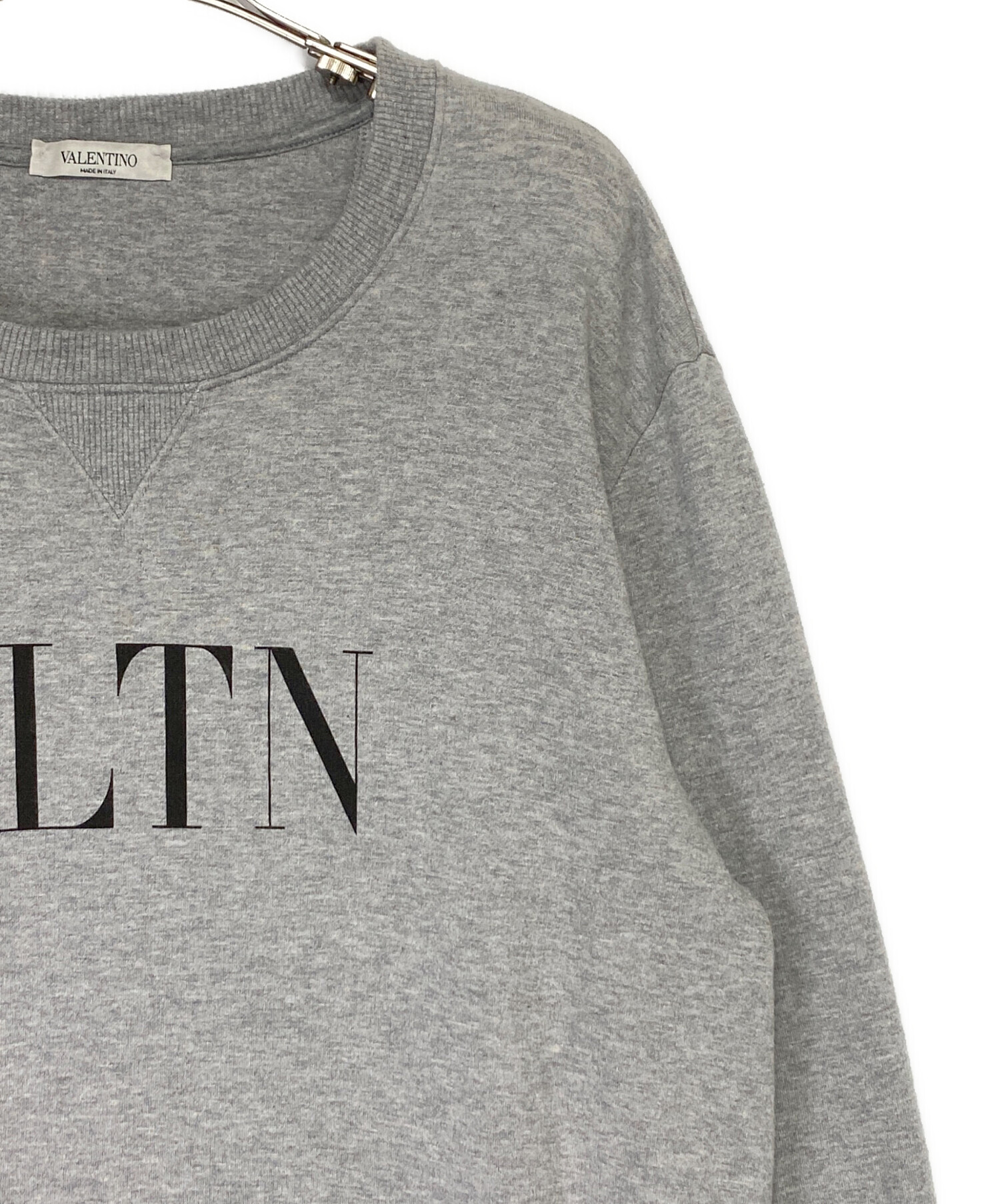 中古・古着通販】VALENTINO (ヴァレンティノ) VLTNロゴスウェット