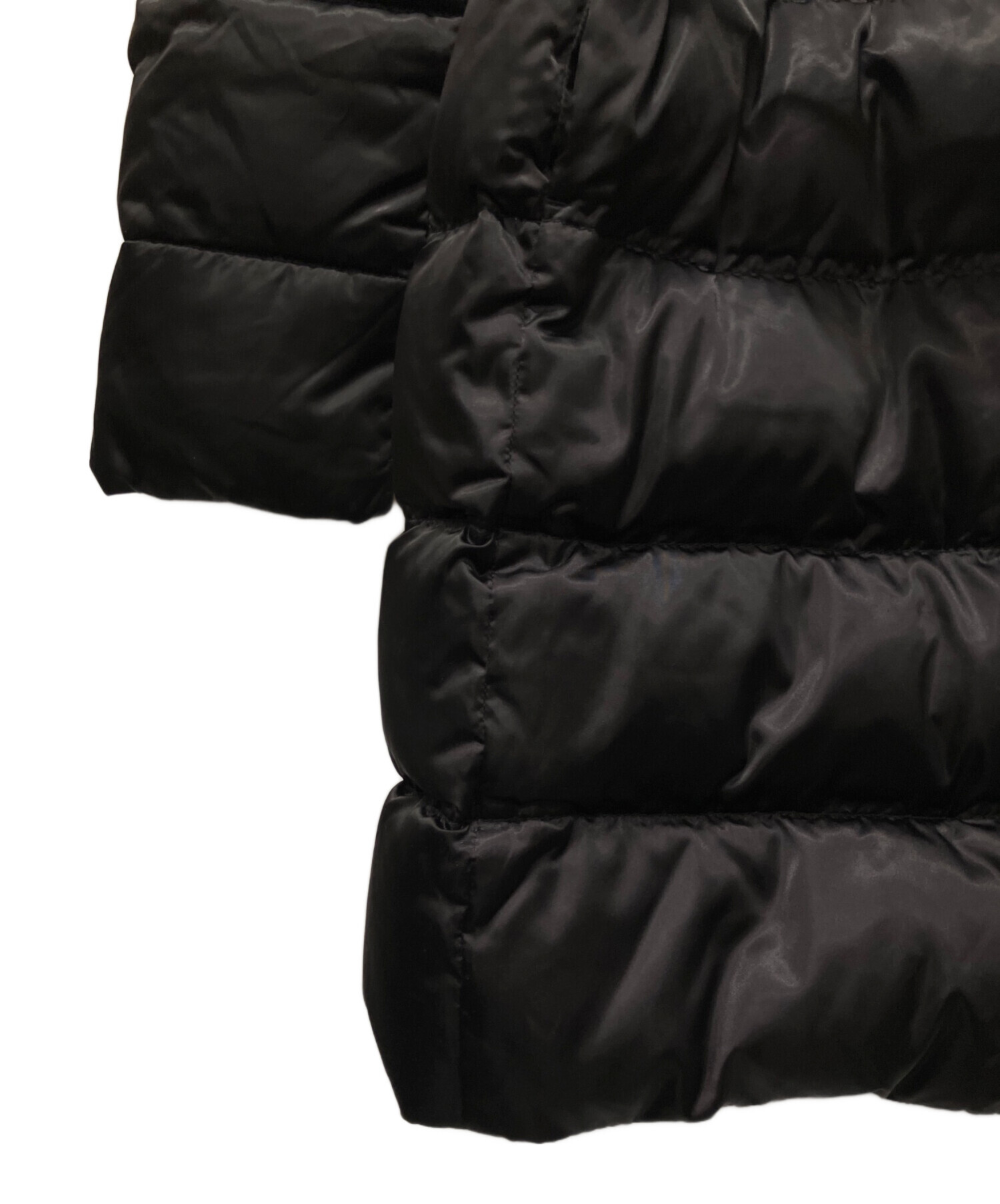 中古・古着通販】PRADA (プラダ) ダウンコート ブラック サイズ:38