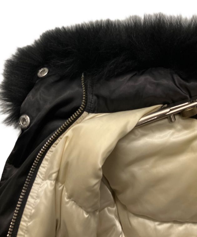 中古・古着通販】PRADA (プラダ) ダウンコート ブラック サイズ:38