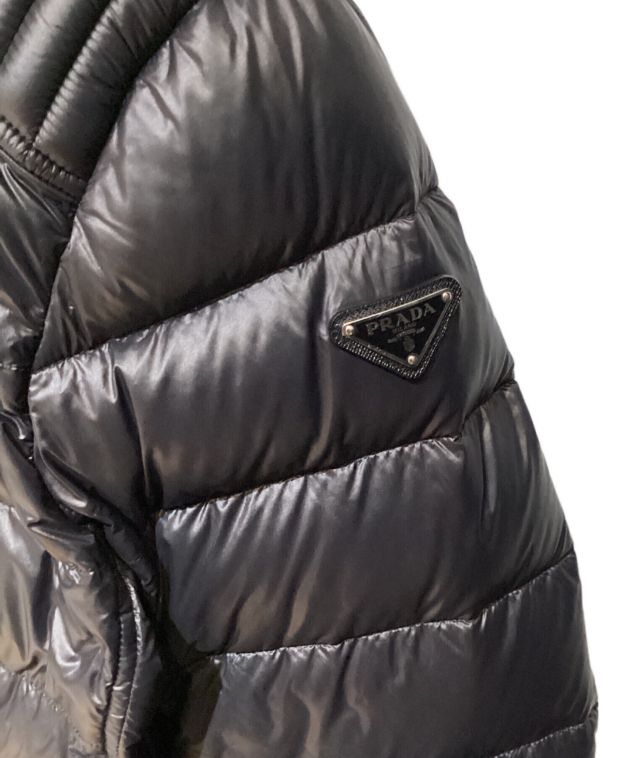 未使用  ダウンジャケット 中古・古着通販】PRADA (プラダ) Biker's Down Jacket（バイカーズ