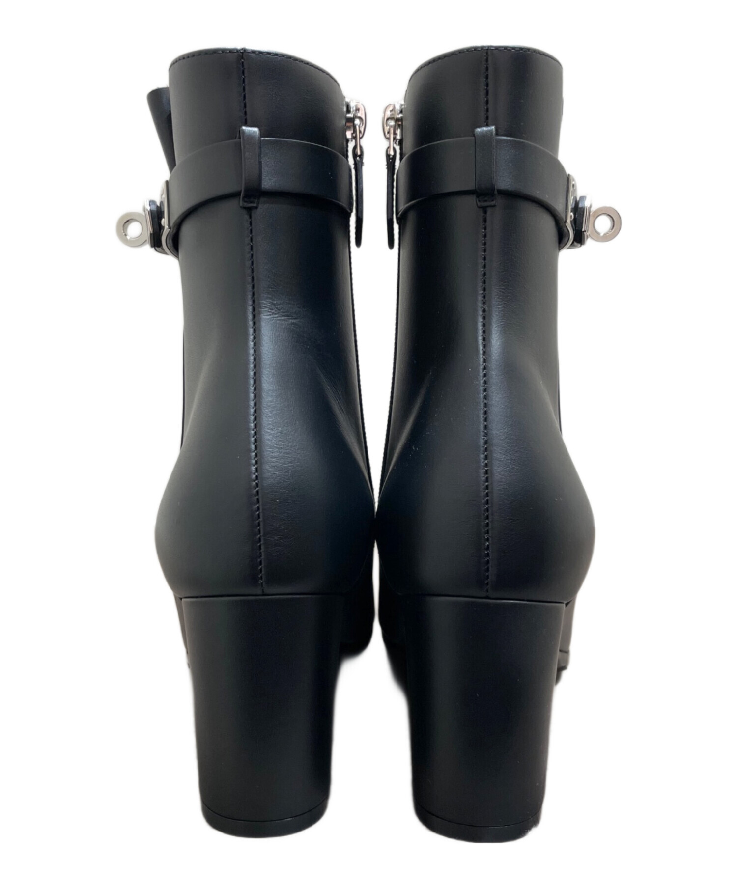 エルメス　サンジェルマン　37 ブラック 美品 エルメス サンジェルマン 37 23 5 ブーツ 24 ショートブーツ