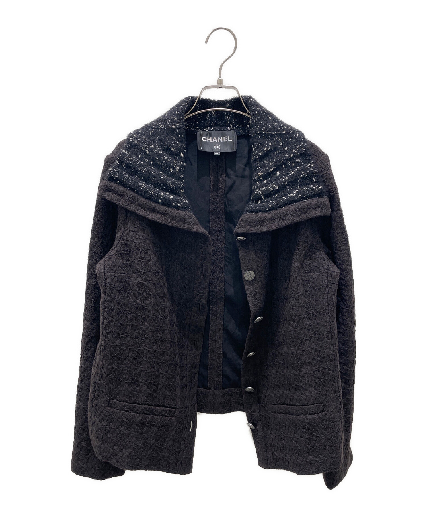 CHANEL ツイードジャケット サイズ40 CHANEL シャネル ツイードジャケット サイズ40 【公式通販】