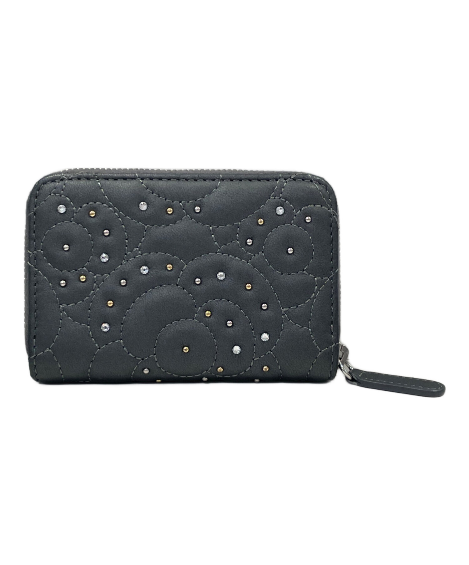 中古・古着通販】CHANEL (シャネル) カメリアラウンドファスナーコイン 
