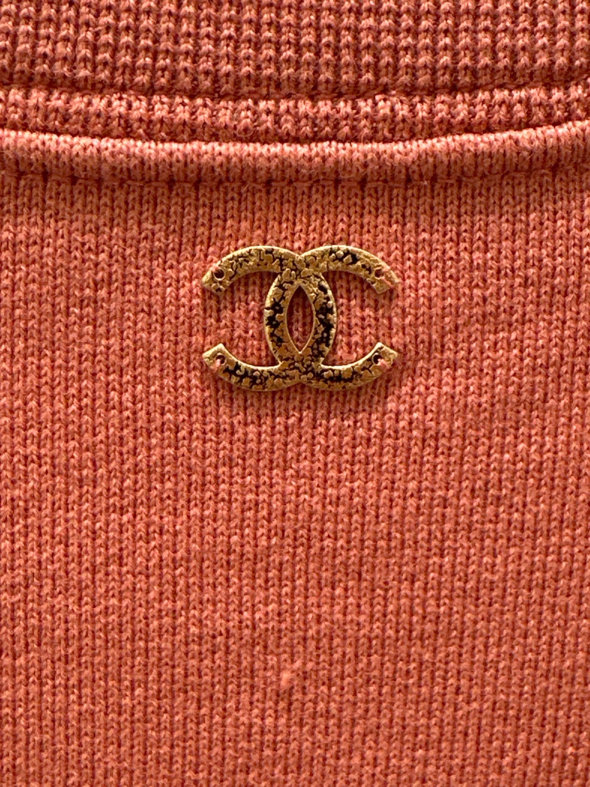 中古・古着通販】CHANEL (シャネル) ココマークロゴ半袖スウェット