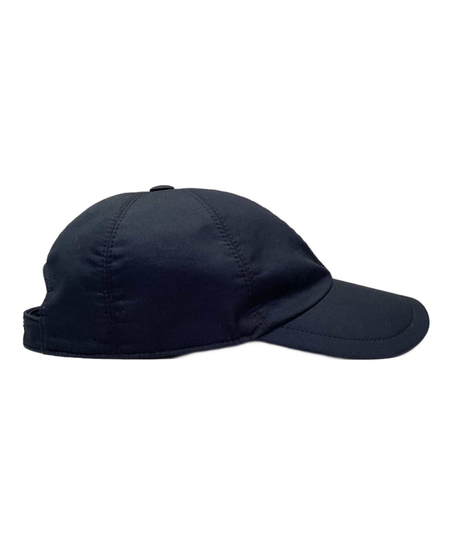 中古・古着通販】CHANEL (シャネル) CC ベースボールキャップ ブラック