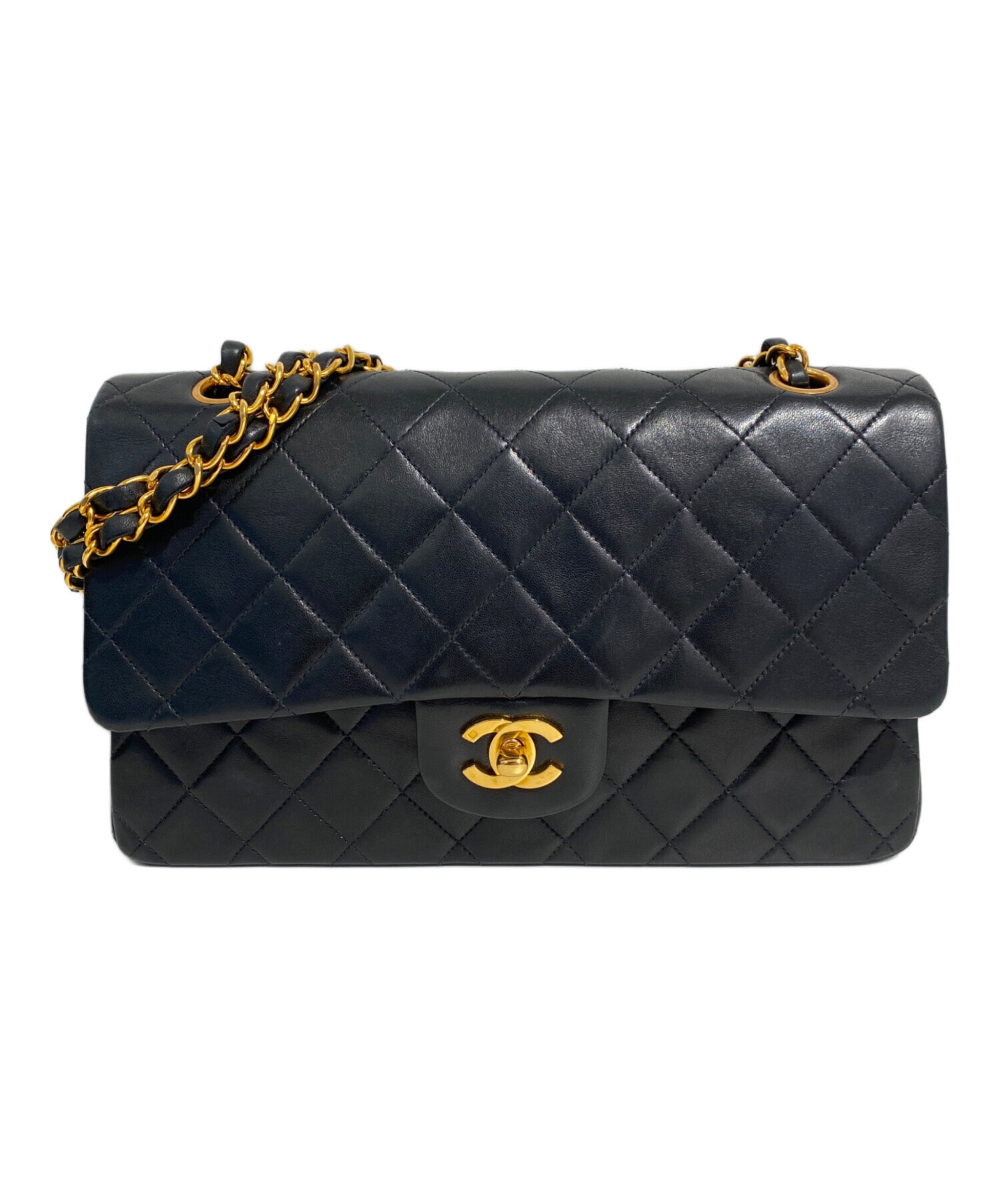 中古・古着通販】CHANEL (シャネル) マトラッセ25 Wフラップチェーン  
