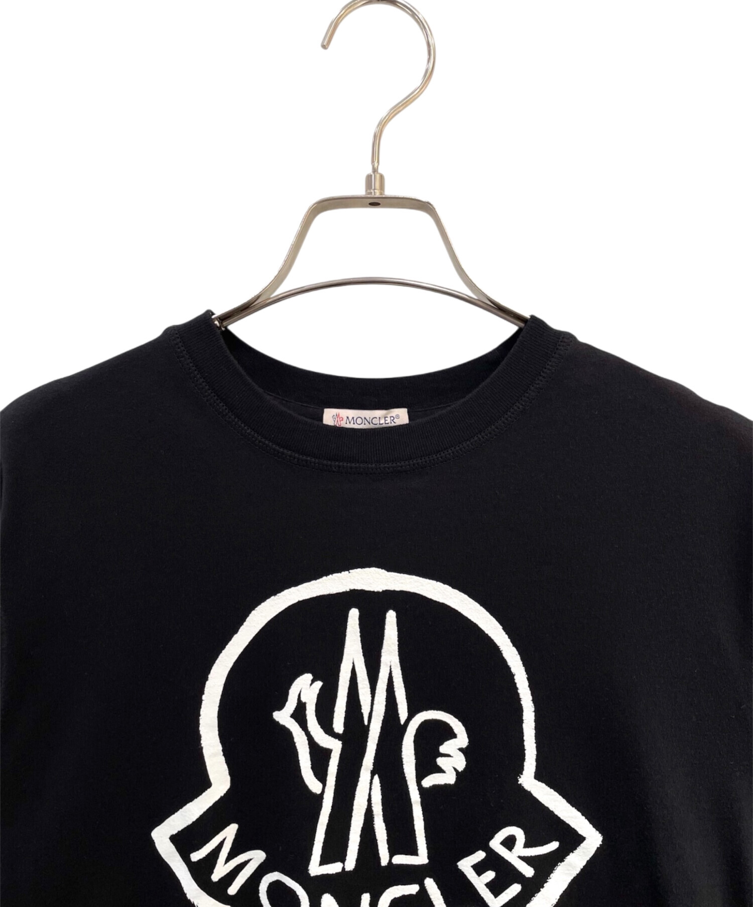 中古・古着通販】MONCLER (モンクレール) ロゴプリントTシャツ