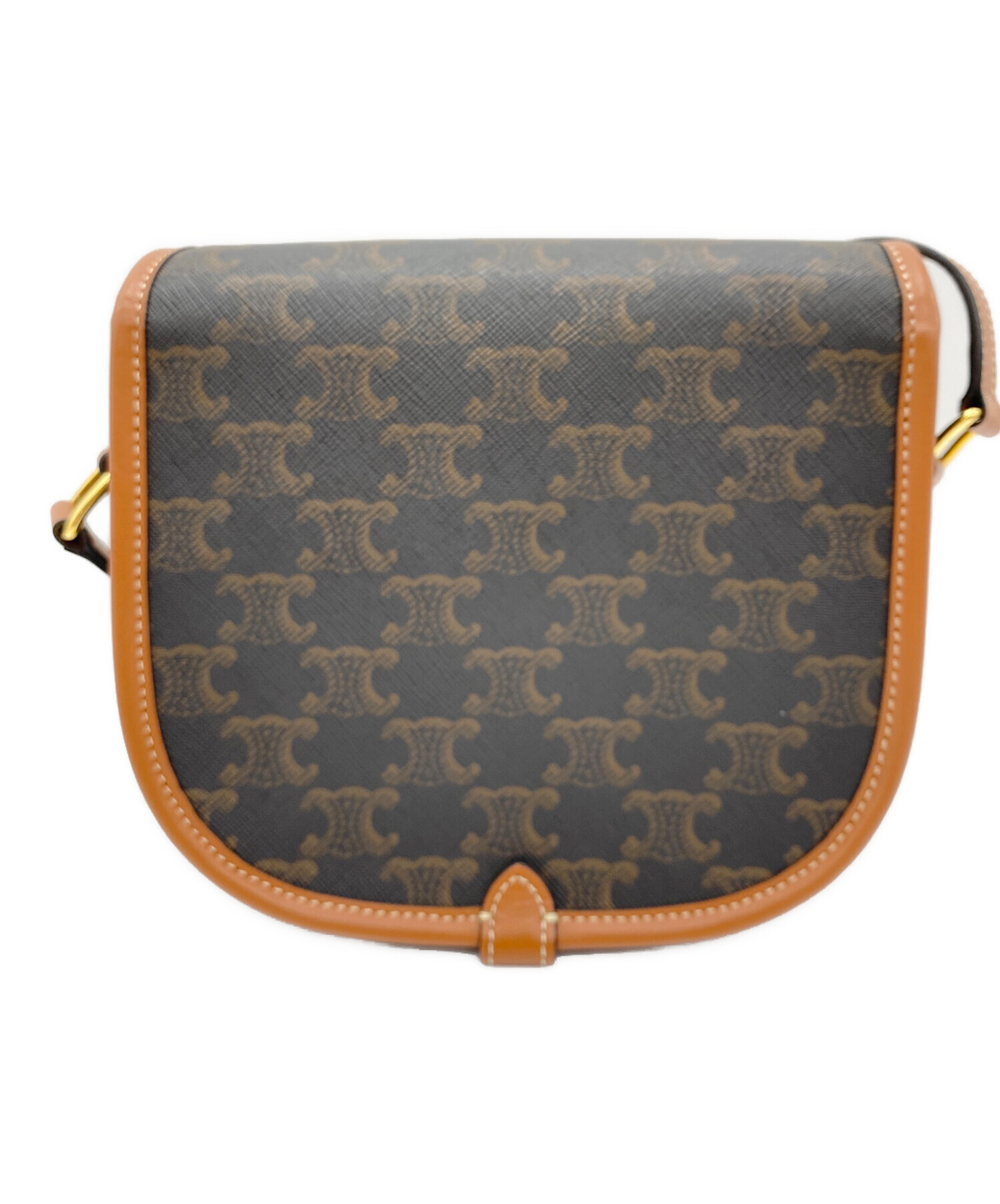 中古・古着通販】CELINE (セリーヌ) ファルコ ミディアム ブラウン