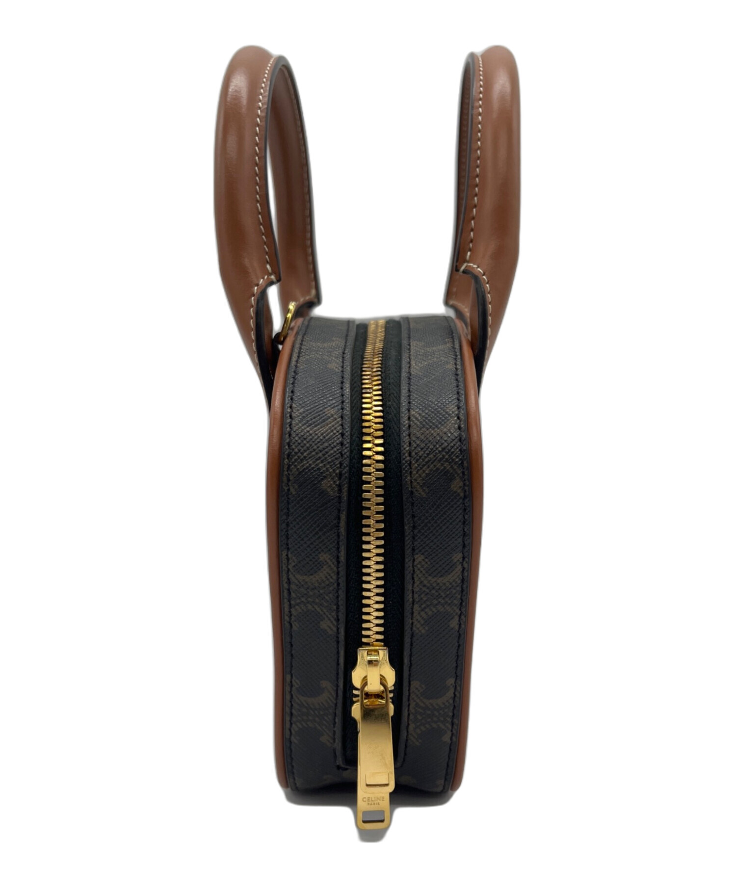 中古・古着通販】CELINE (セリーヌ) 2WAYボウリングバッグ ブラウン