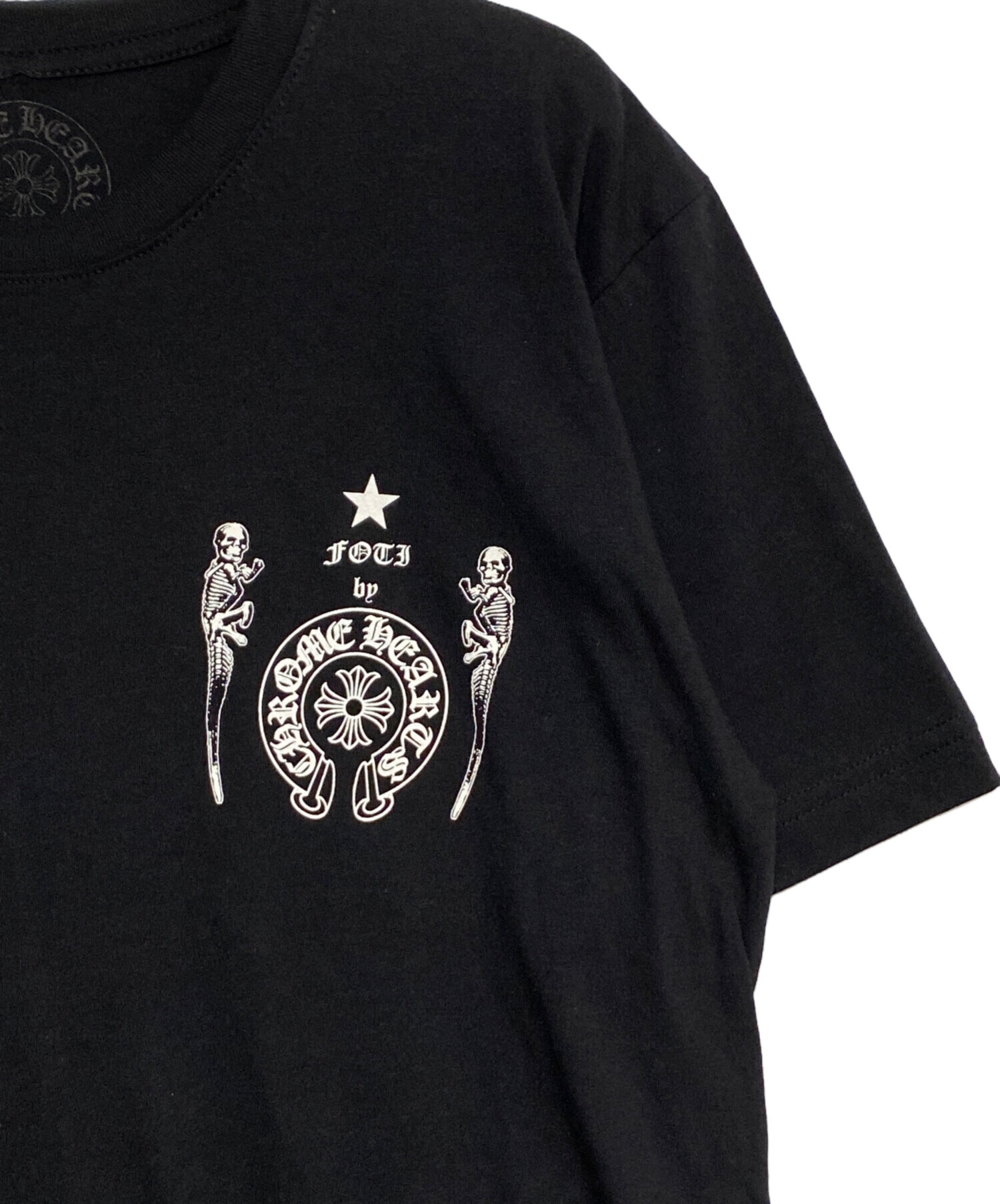 中古・古着通販】CHROME HEARTS (クロムハーツ) FOTI ナスカルTシャツ