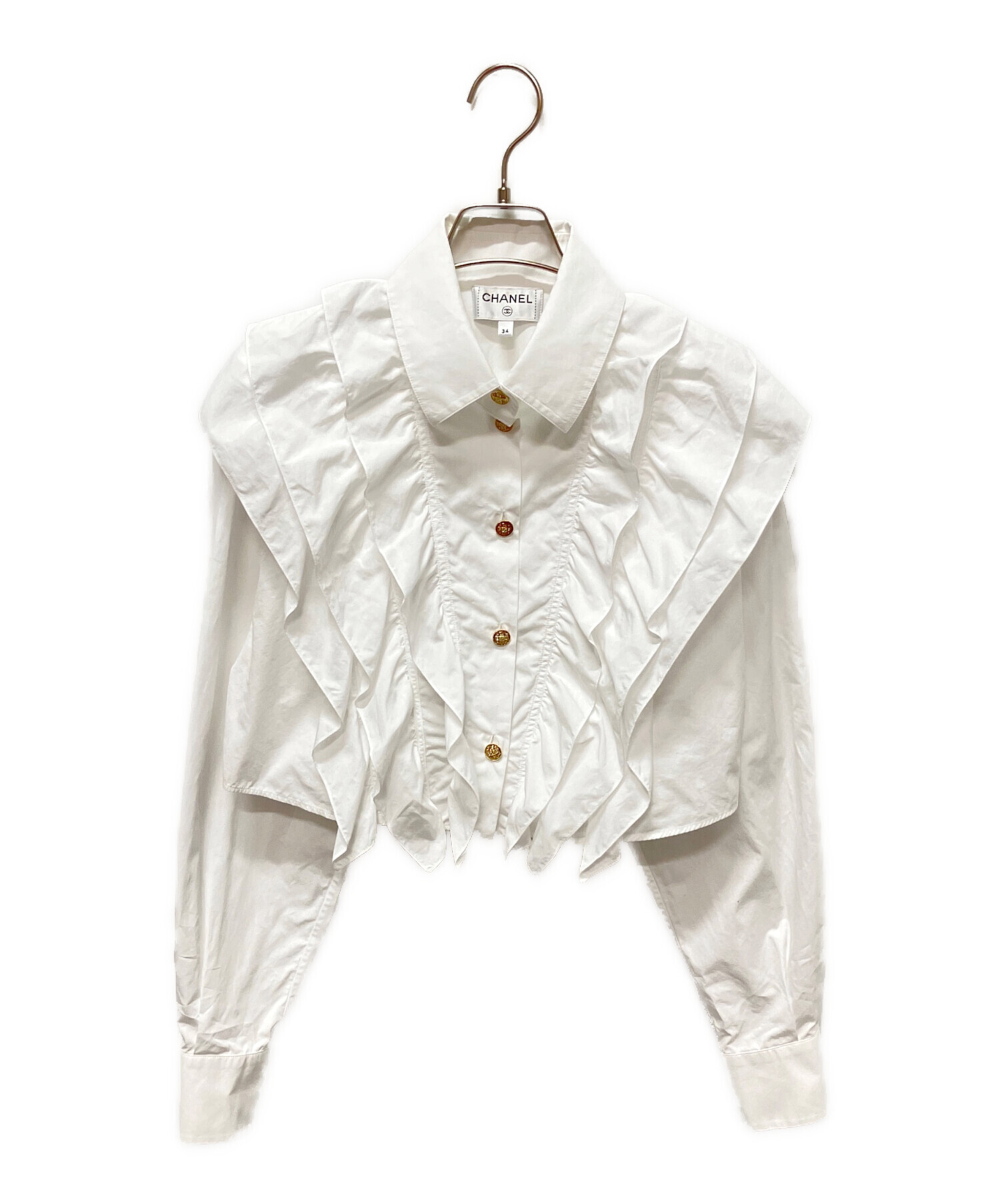 中古・古着通販】CHANEL (シャネル) P73 22A ラインストーン ココ