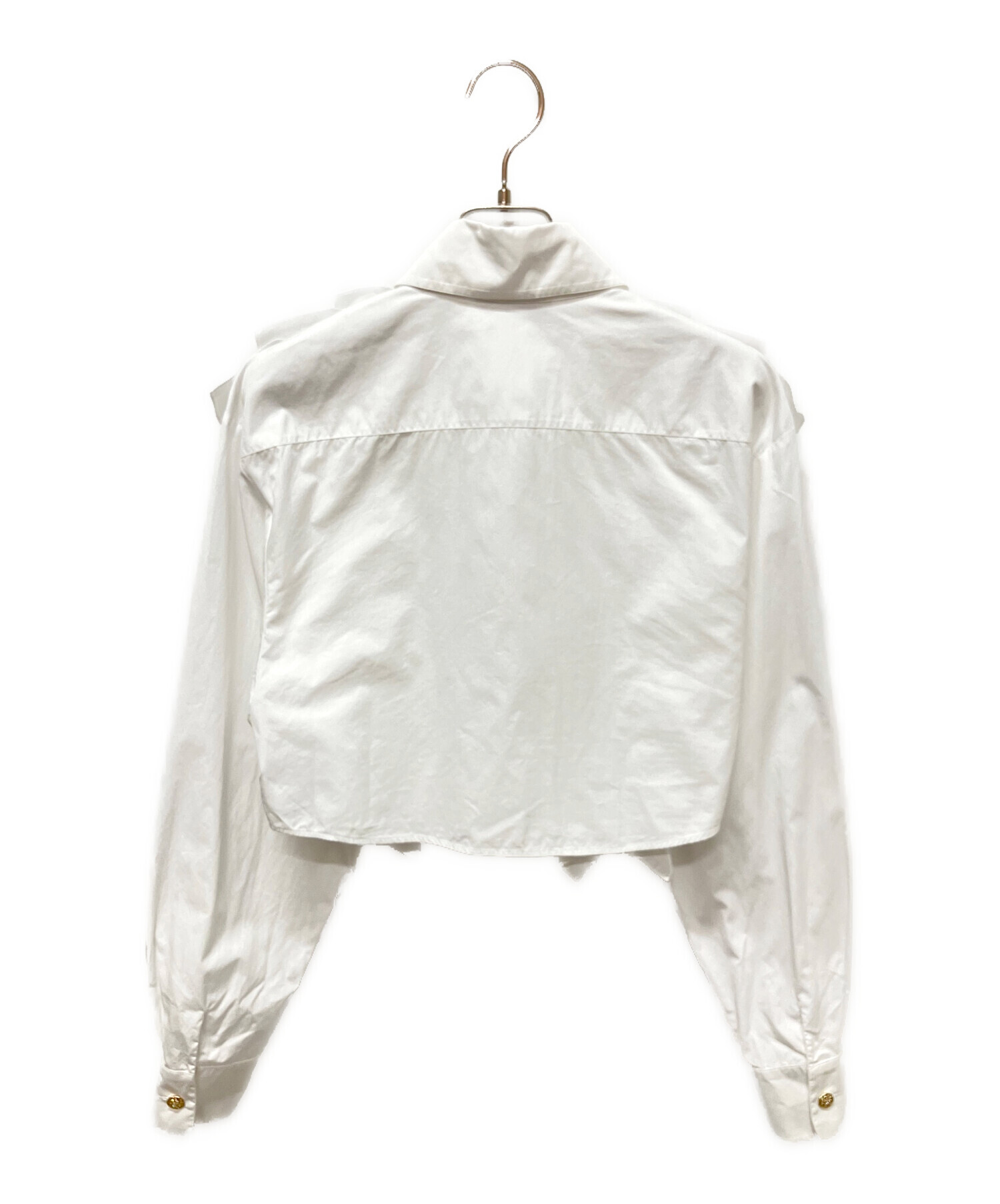 【未使用】シャネルヴィンテージブラウス 中古・古着通販】CHANEL (シャネル) P73 22A ラインストーン ココ