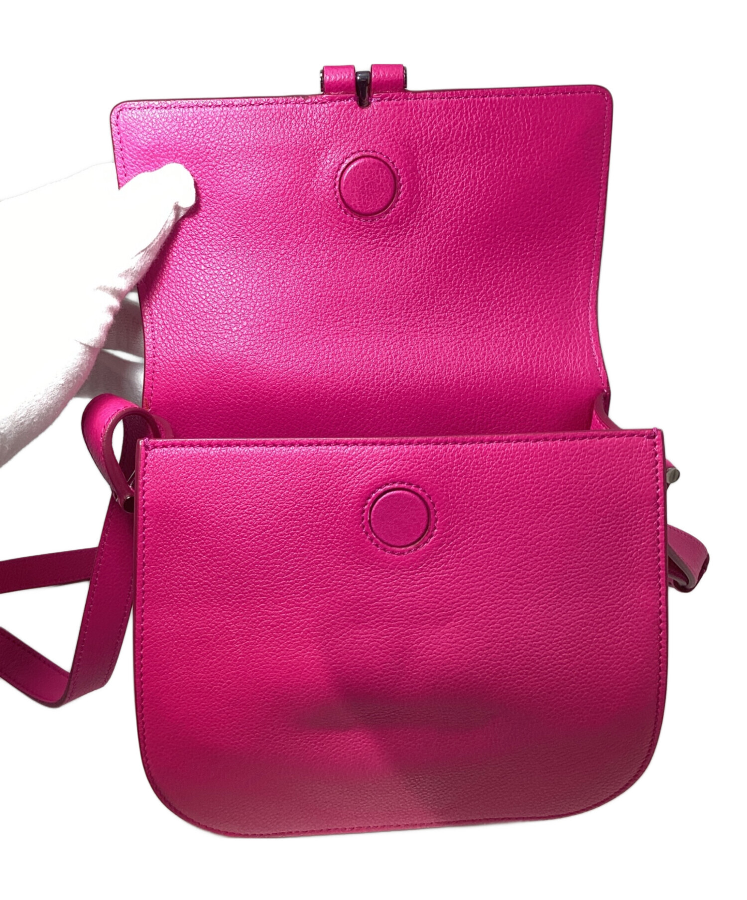 未使用 TOM FORD ピンク スエード ショルダーバッグ 未使用 TOM FORD