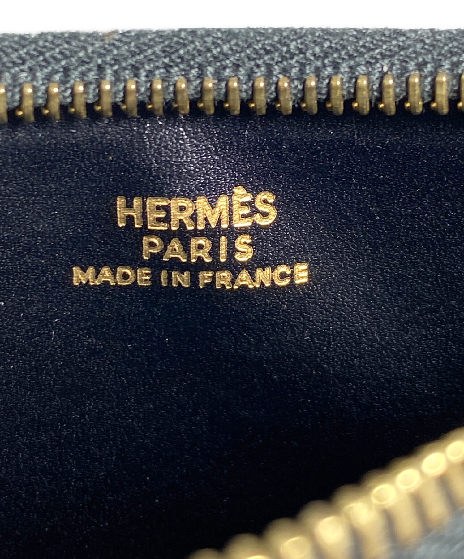 中古・古着通販】HERMES (エルメス) コインケース ブラック｜ブランド 
