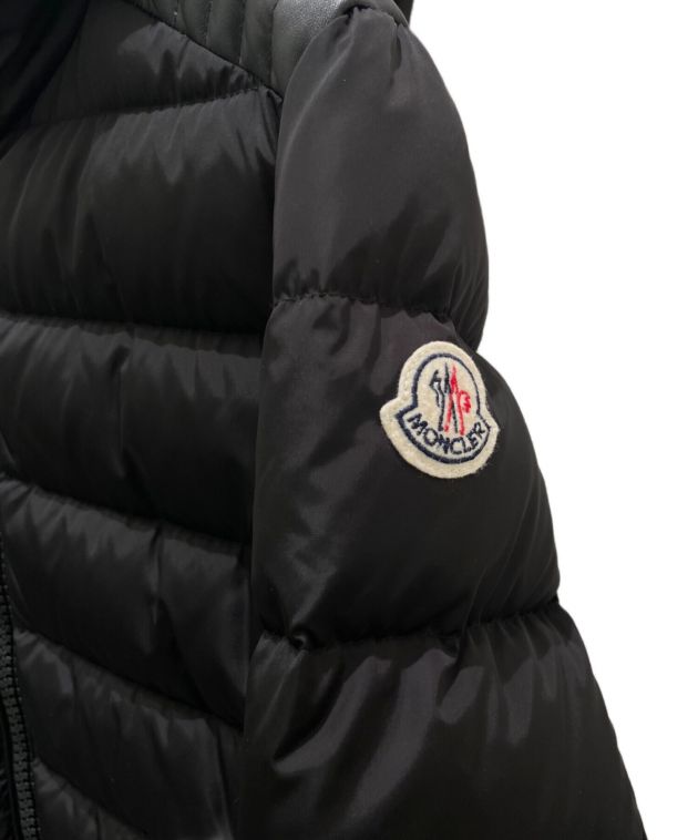 美品！Moncler TALEVE 1サイズ ブラック 中古・古着通販】MONCLER (モンクレール) TALEVE/ダウンコート