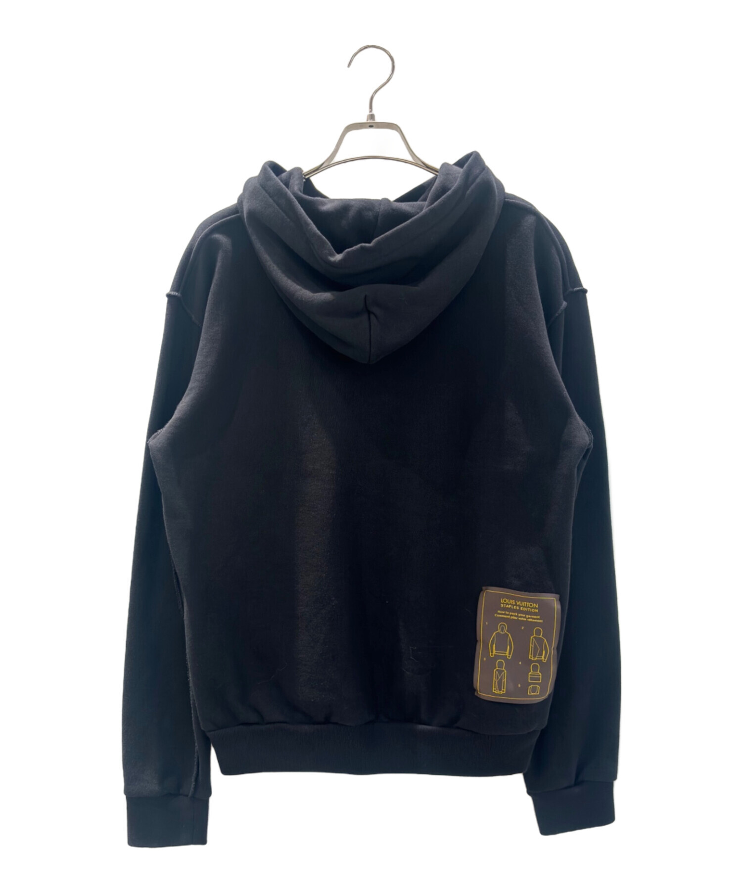 ルイヴィトン 22AW インサイドアウト プルオーバー パーカー size S