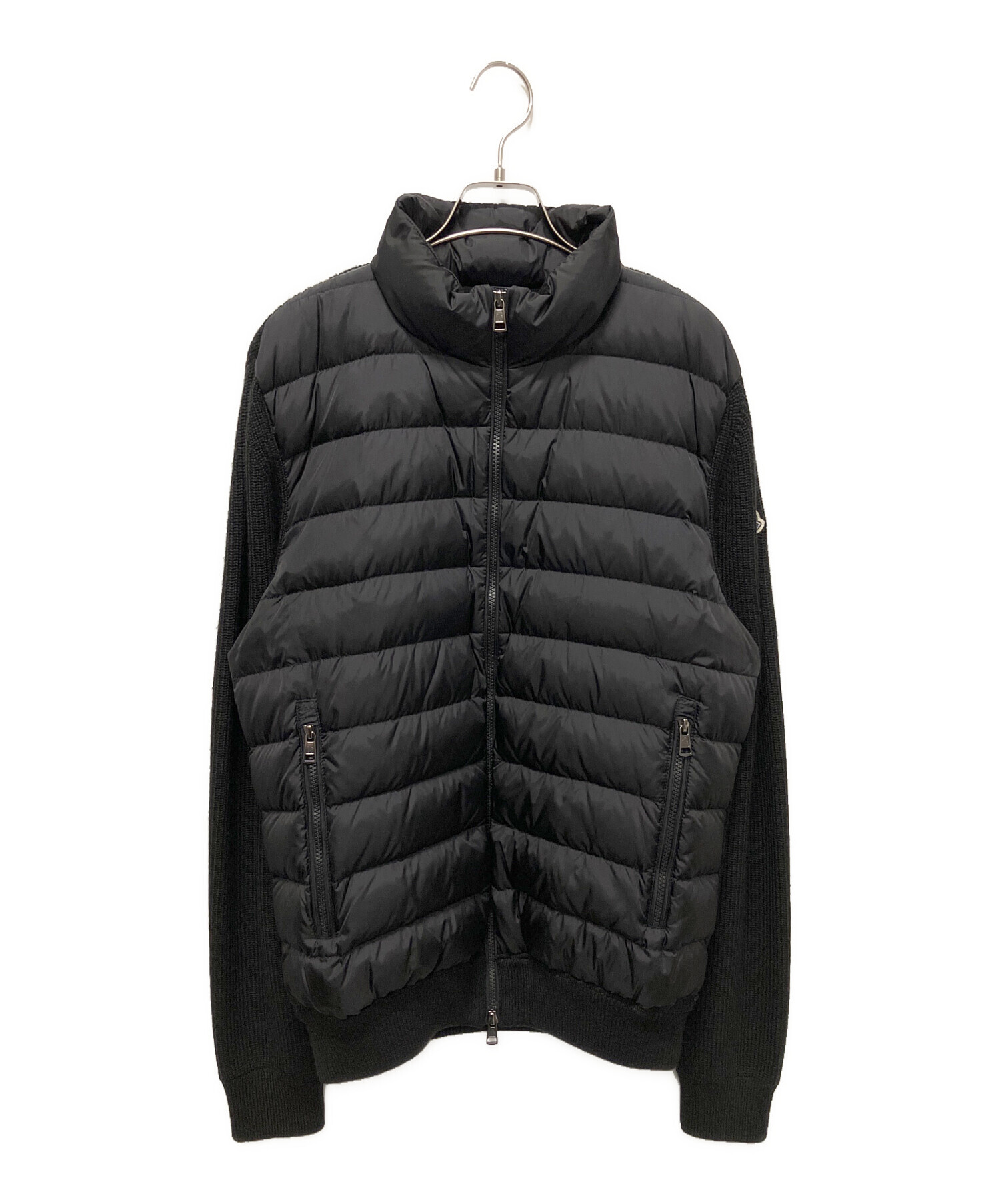 中古・古着通販】MONCLER (モンクレール) 切替ダウンジャケット 