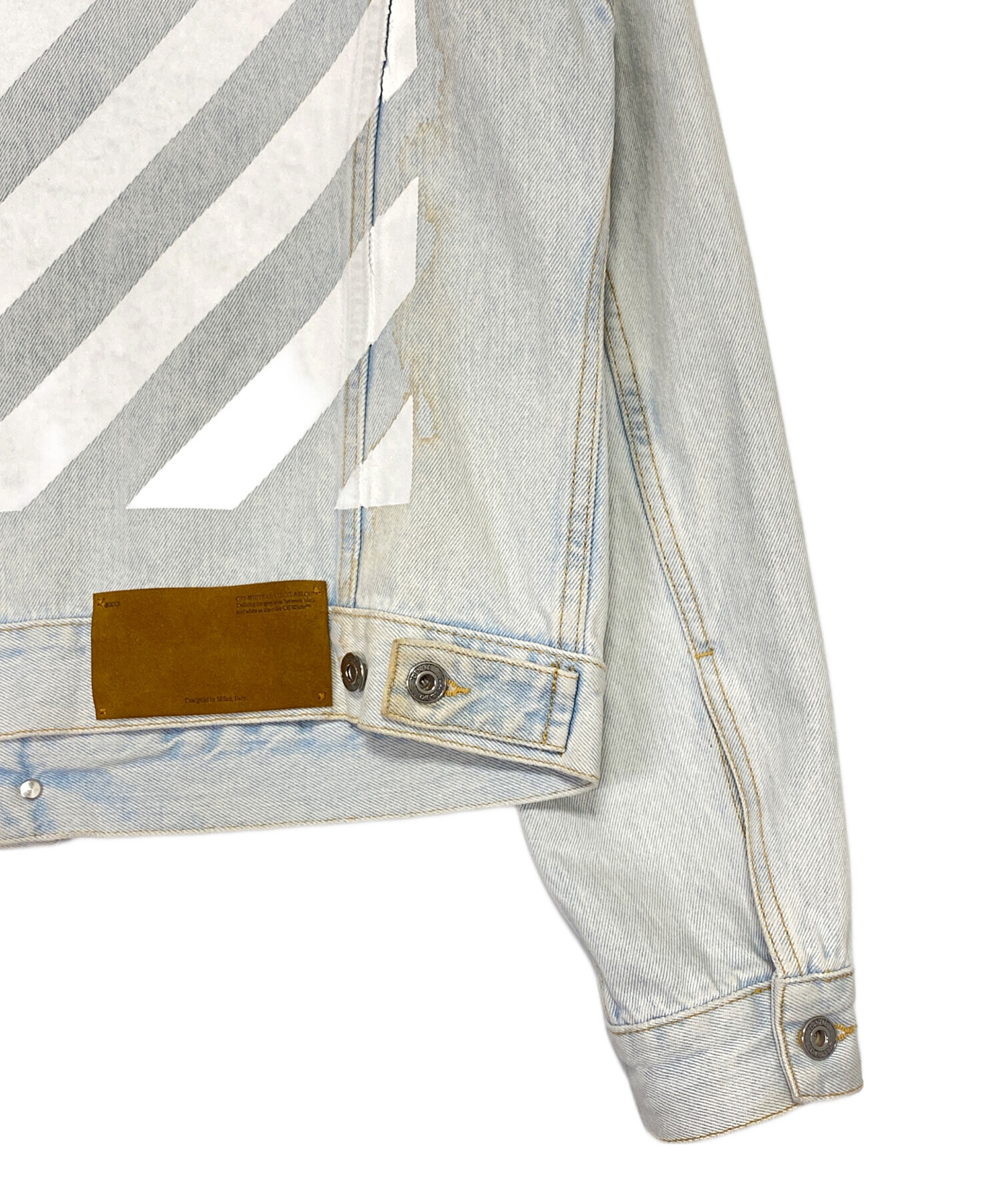 姫様　ご確認用ページ② オフホワイト 中古・古着通販】OFFWHITE (オフホワイト) バックロゴデニムジャケット