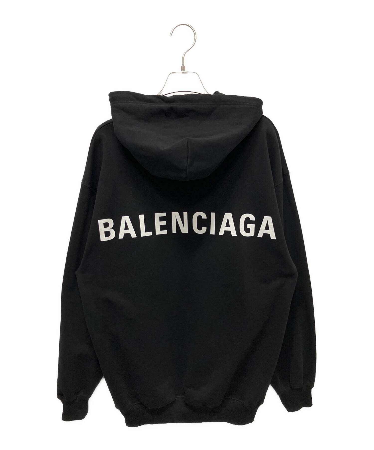 中古・古着通販】BALENCIAGA (バレンシアガ) バックロゴパーカー 
