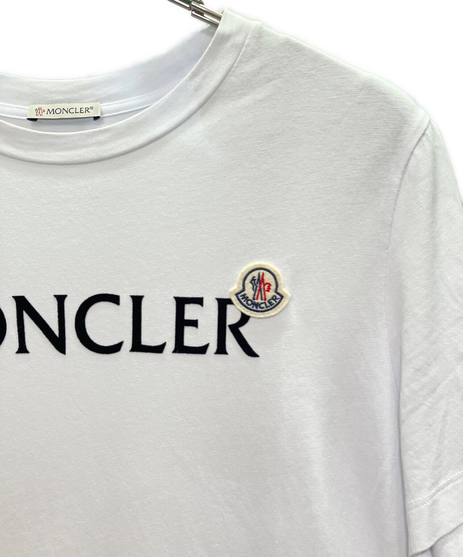 中古・古着通販】MONCLER (モンクレール) フロントロゴ Tシャツ