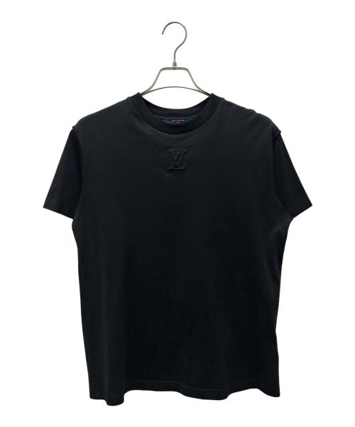 美品Louis Vuitton エンボスドモノグラムスリーブTシャツ　黒　XS 中古・古着通販】LOUIS VUITTON (ルイ ヴィトン) LVデボスエンボス