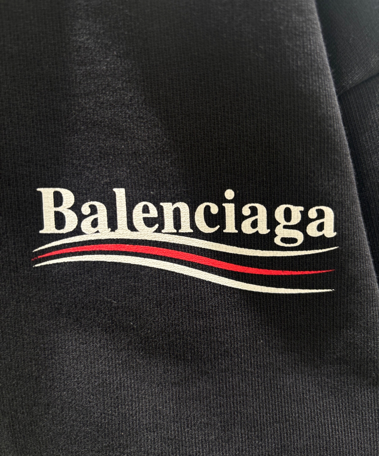 中古・古着通販】BALENCIAGA (バレンシアガ) LOGO PRINTED HOODED 
