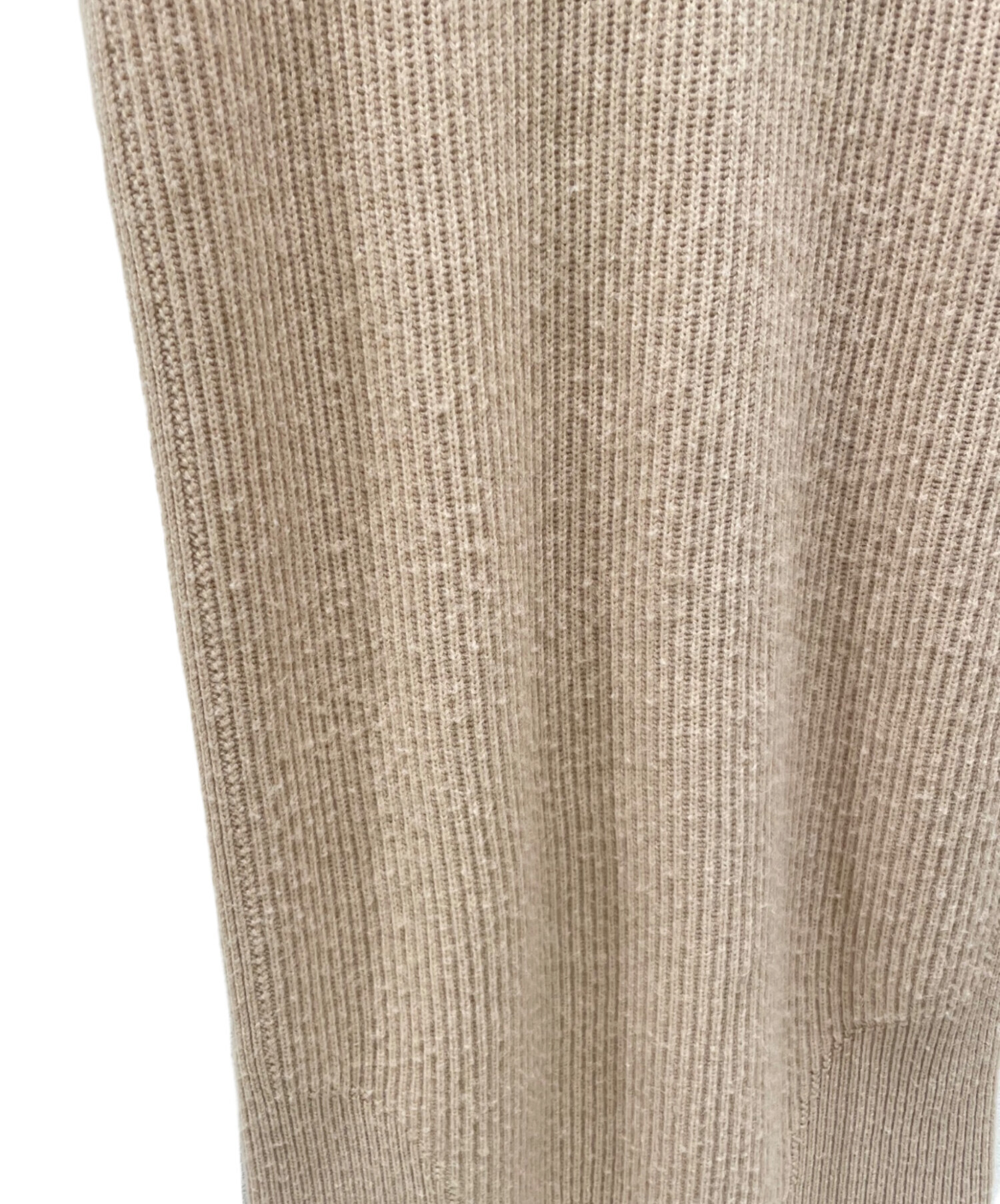 中古・古着通販】HERMES (エルメス) キャメルニットワンピース