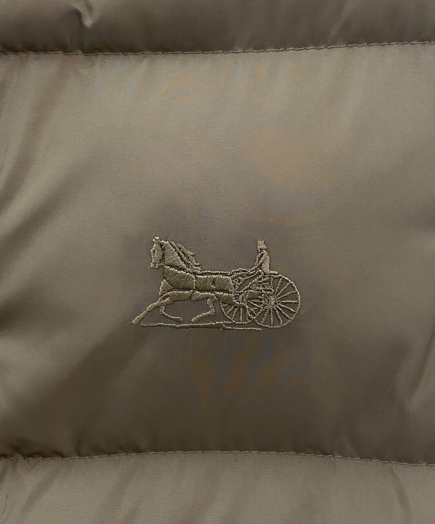 中古・古着通販】CELINE (セリーヌ) ダウンベスト オリーブ サイズ:34