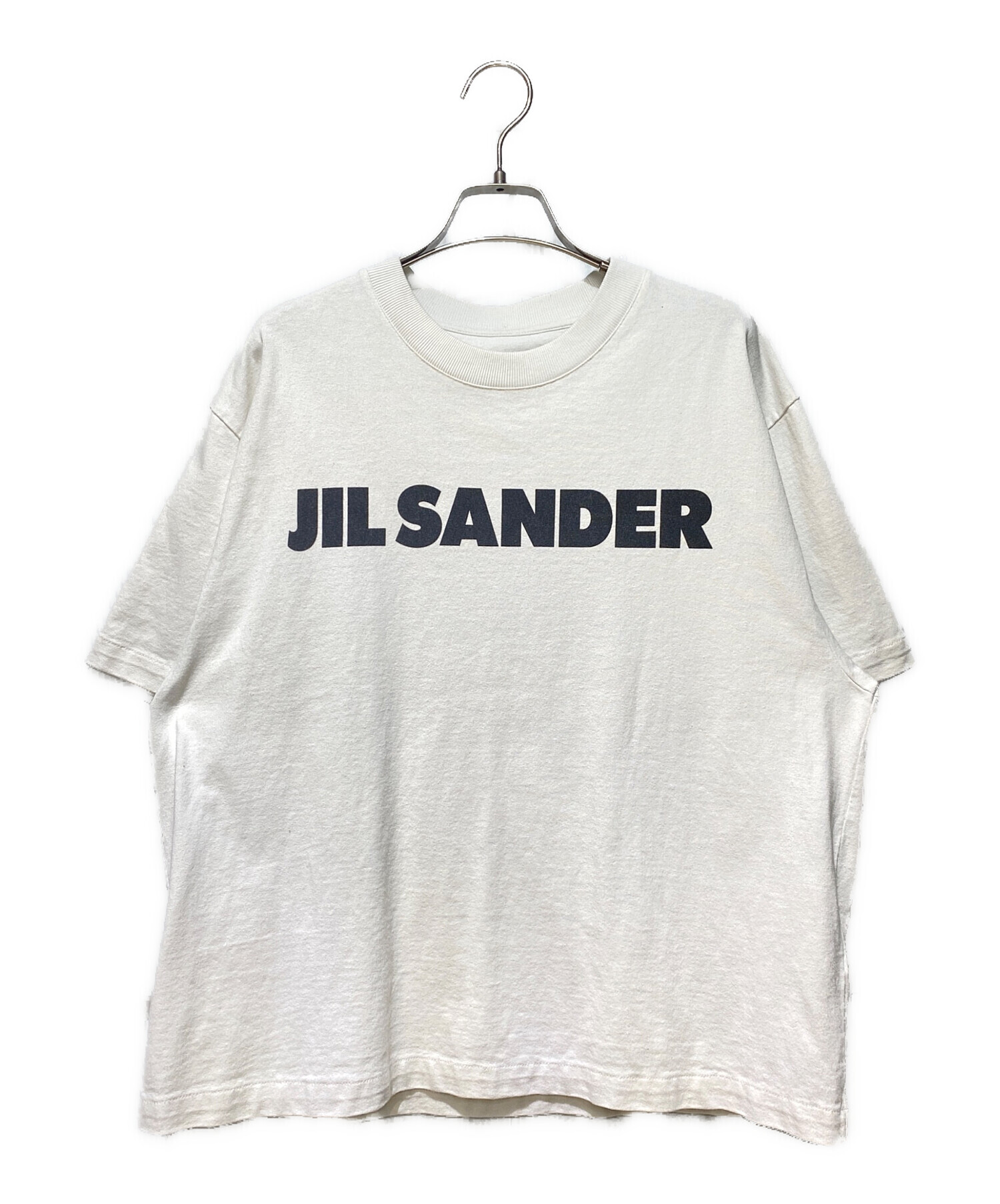 中古・古着通販】JIL SANDER (ジルサンダー) ロゴTシャツ ホワイト