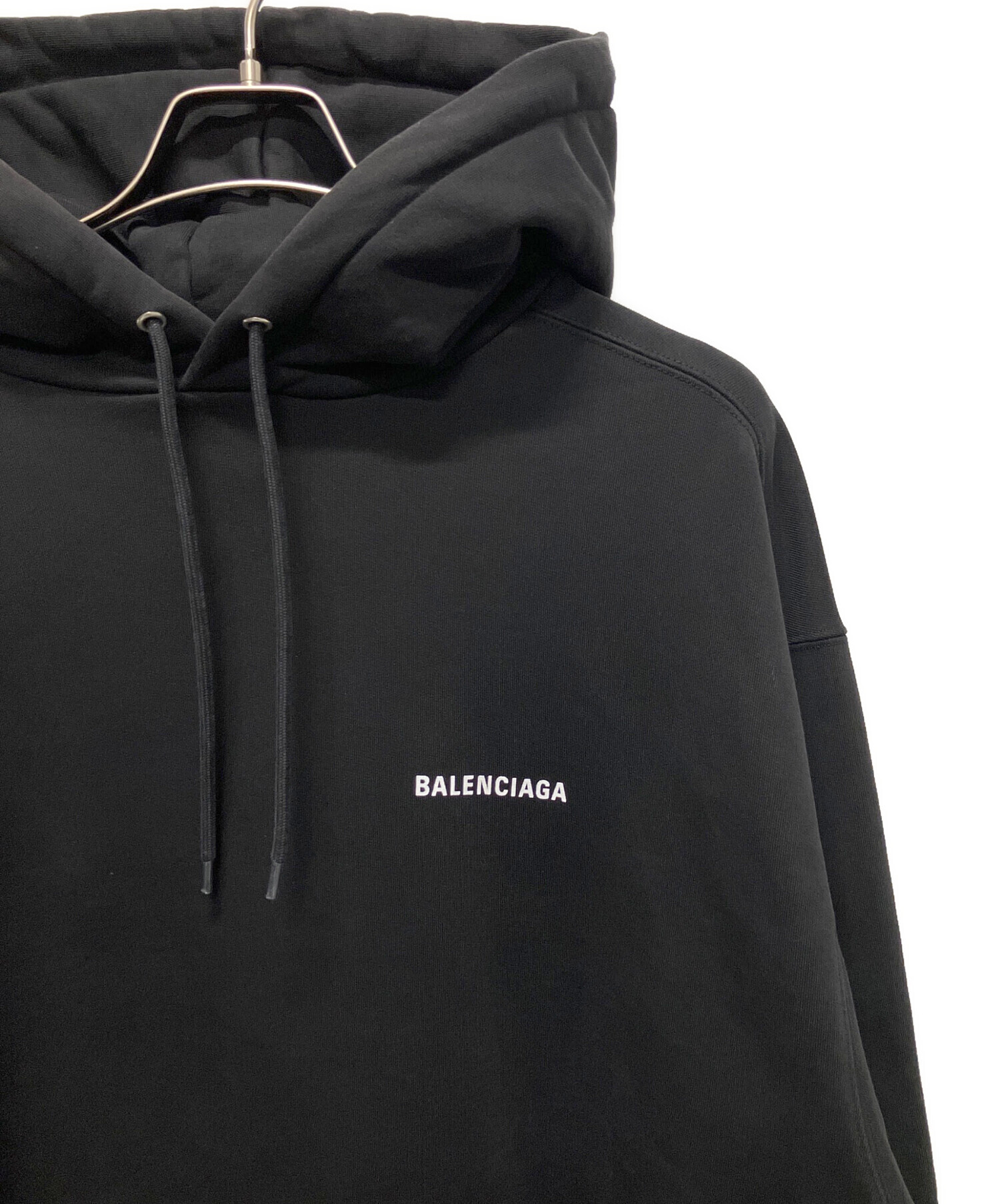 中古・古着通販】BALENCIAGA (バレンシアガ) バックロゴパーカー