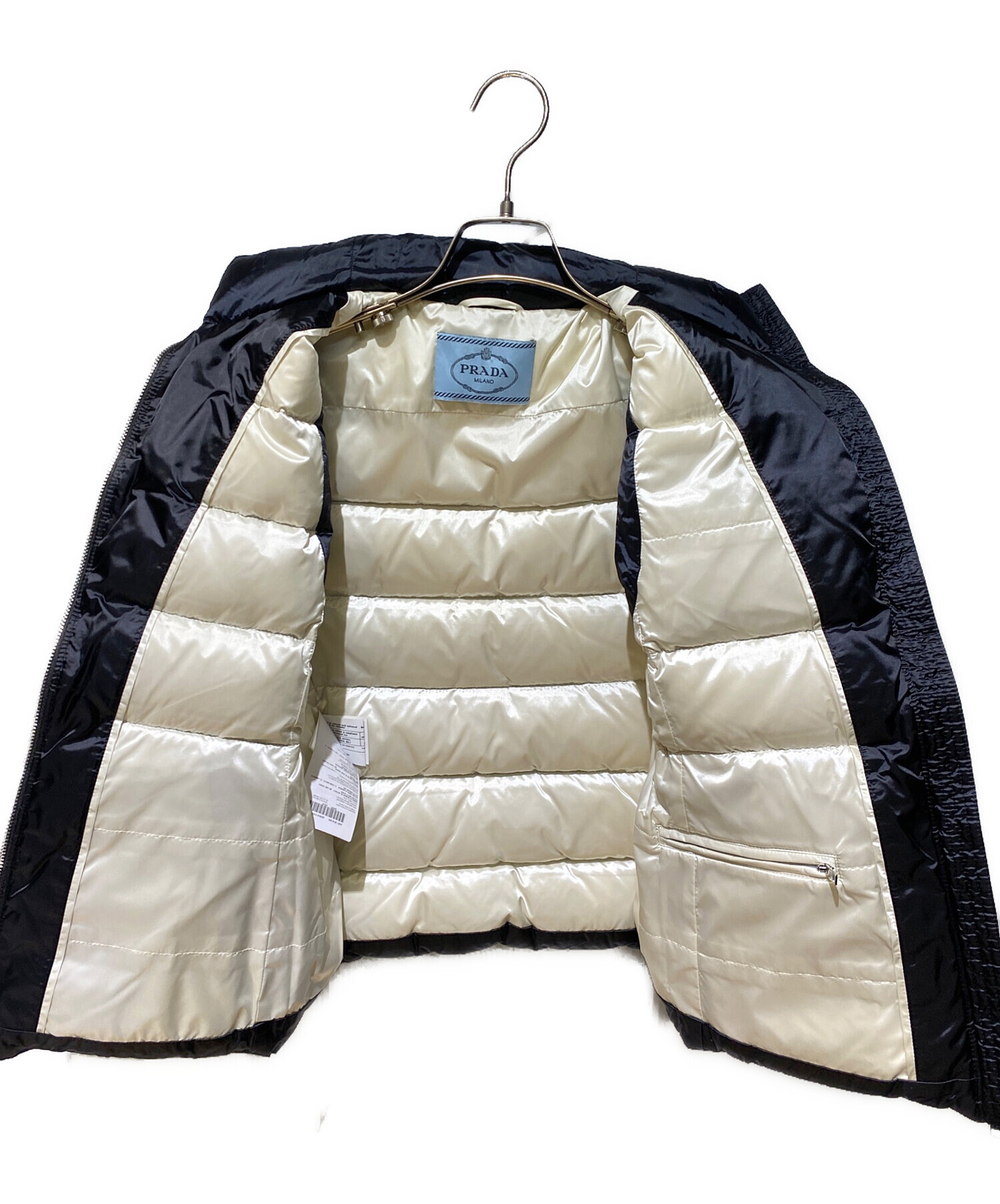 正規品　プラダ　ダウンベスト　42　プラダジャパンタグ品 正規品 プラダ ダウンベスト 42 プラダジャパンタグ品 正規品 プラダ