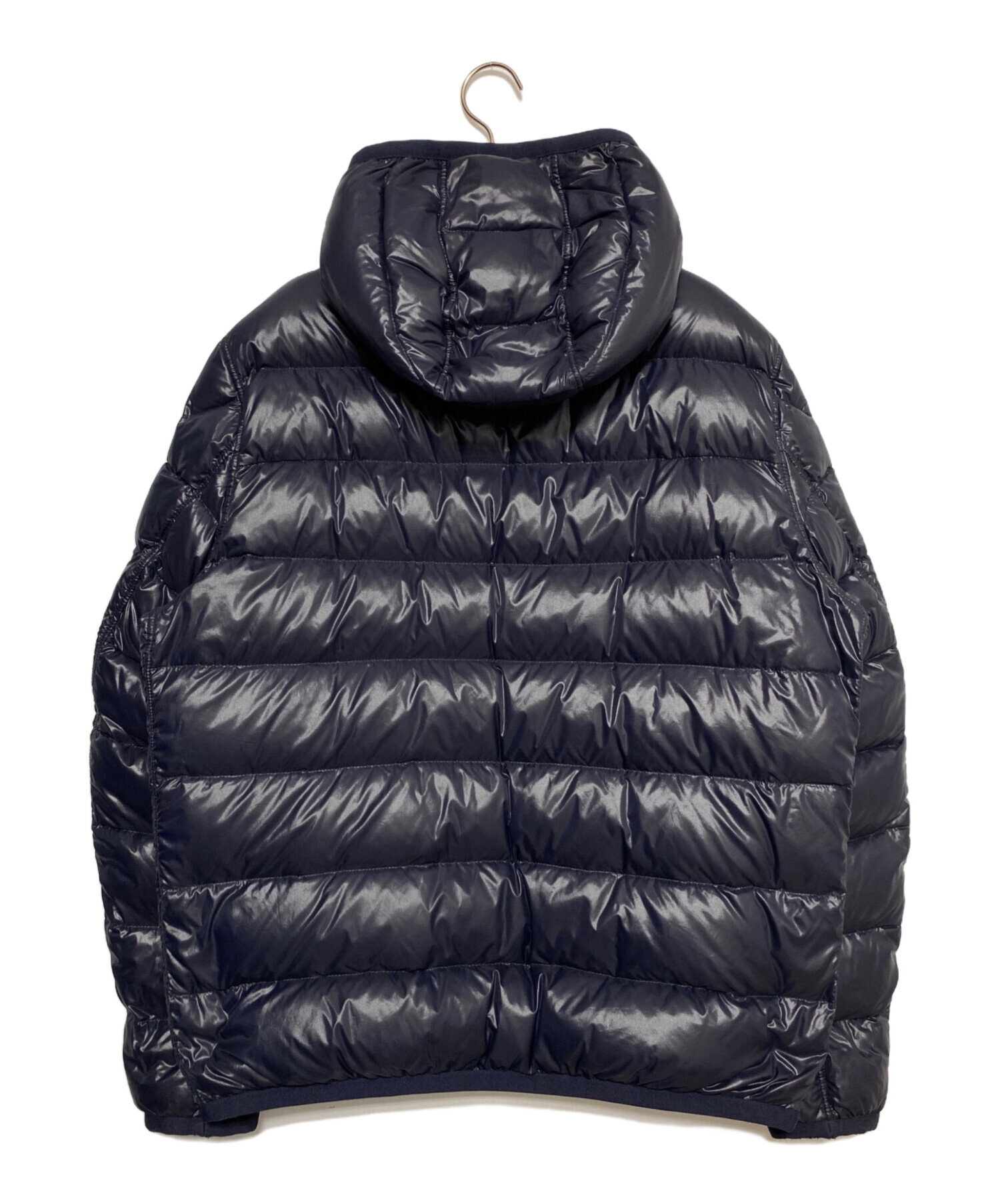 Old Moncler ネイビー　フード付きリバーシブルジャンパー 中古・古着通販】MONCLER (モンクレール) FREVILLE/リバーシブルダウン