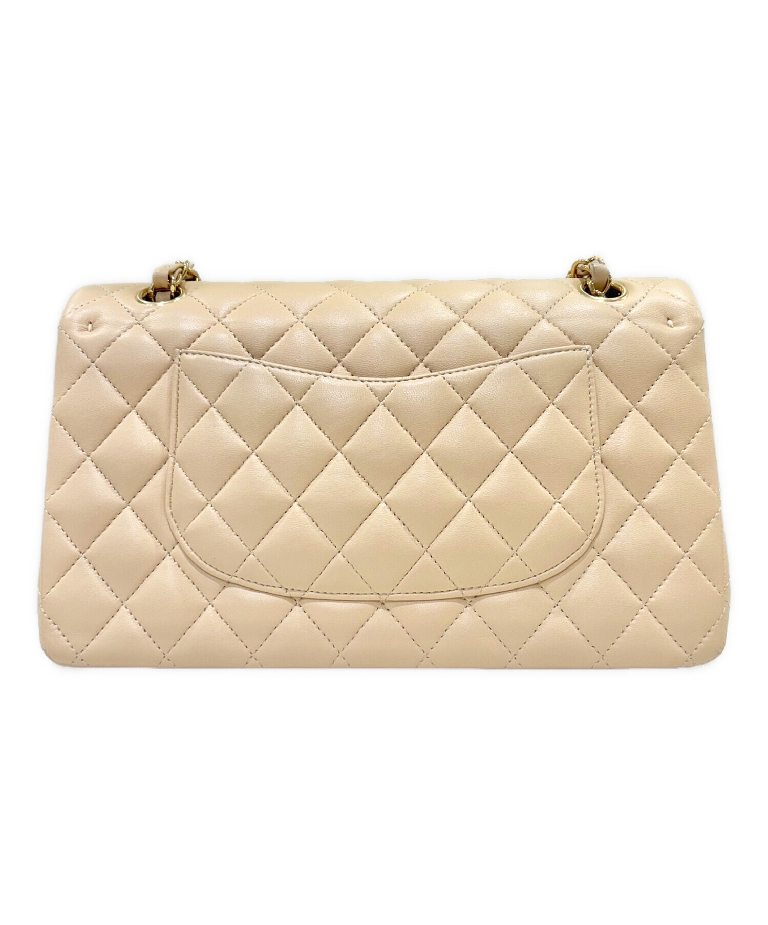 中古・古着通販】CHANEL (シャネル) Wフラップチェーンショルダー
