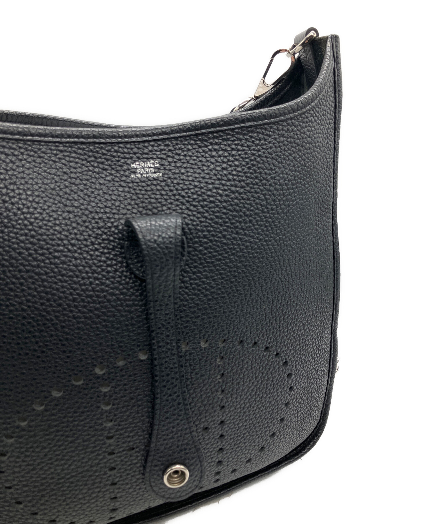 エルメス エブリンGM ショルダーバッグ 黒 トリヨンクレマンス
