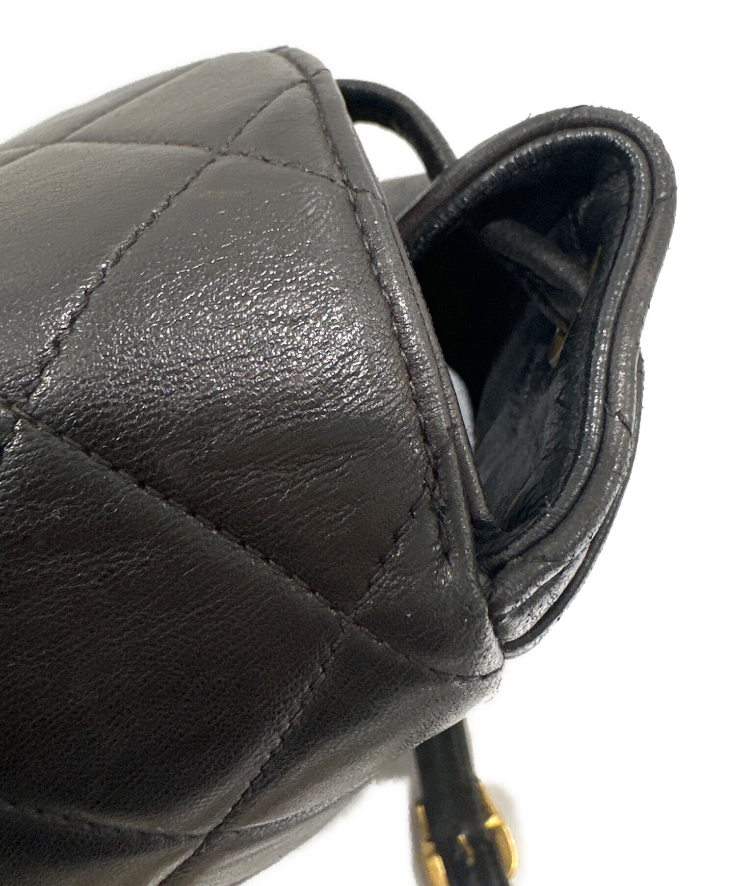 中古・古着通販】CHANEL (シャネル) マトラッセリュック ブラック