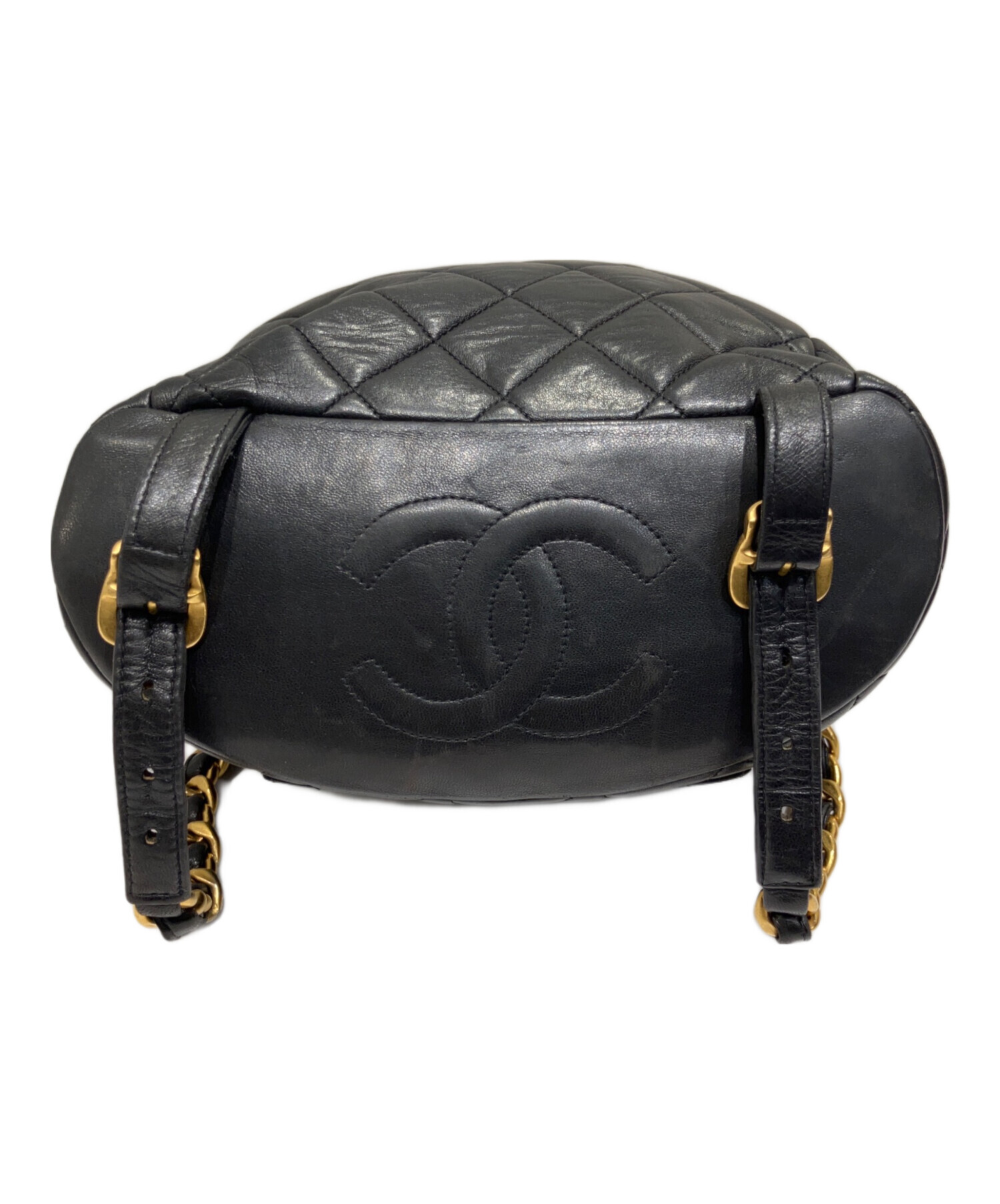 中古・古着通販】CHANEL (シャネル) マトラッセリュック ブラック